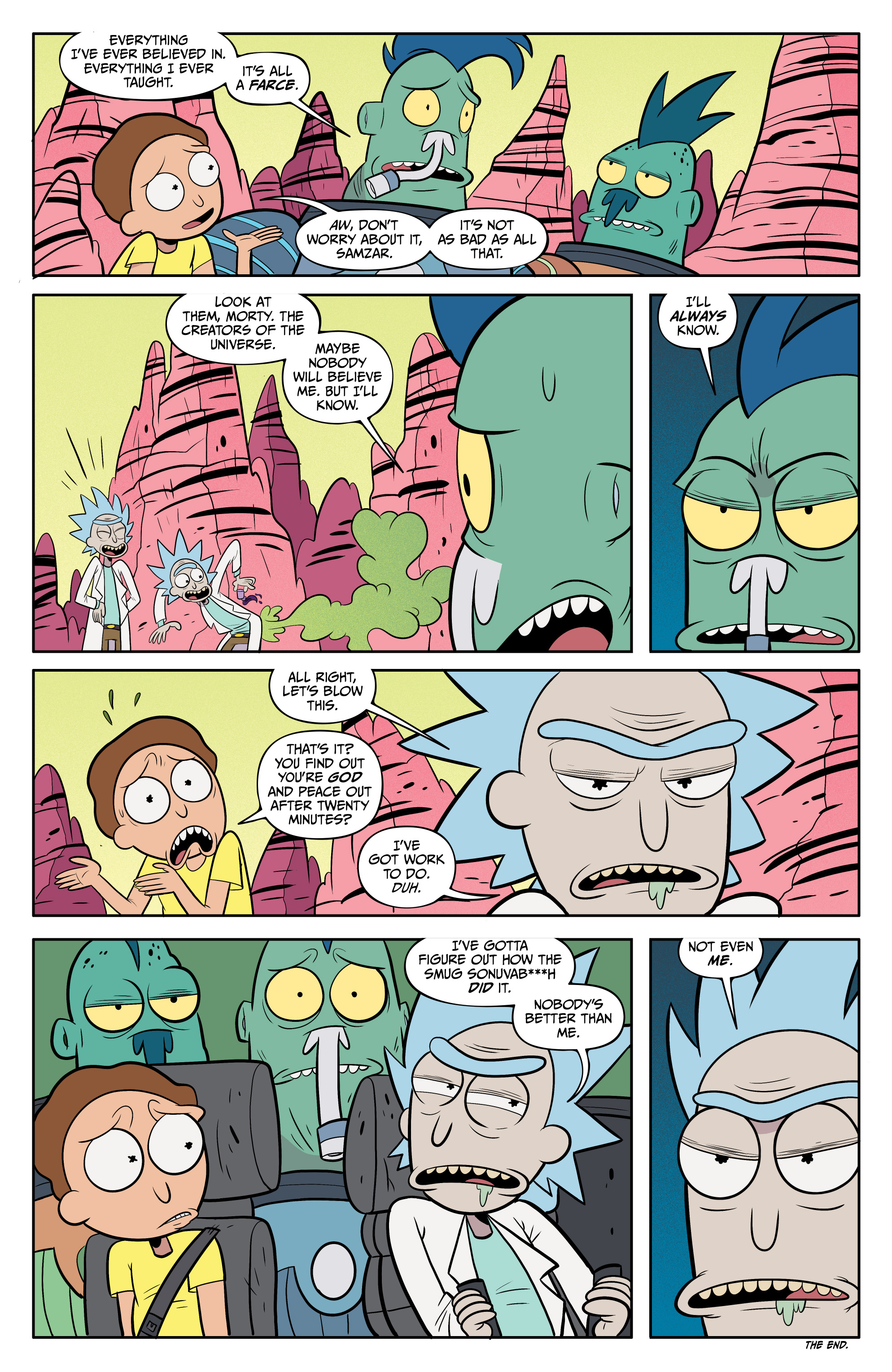 Read Rick and Morty (2015-) Manga Online