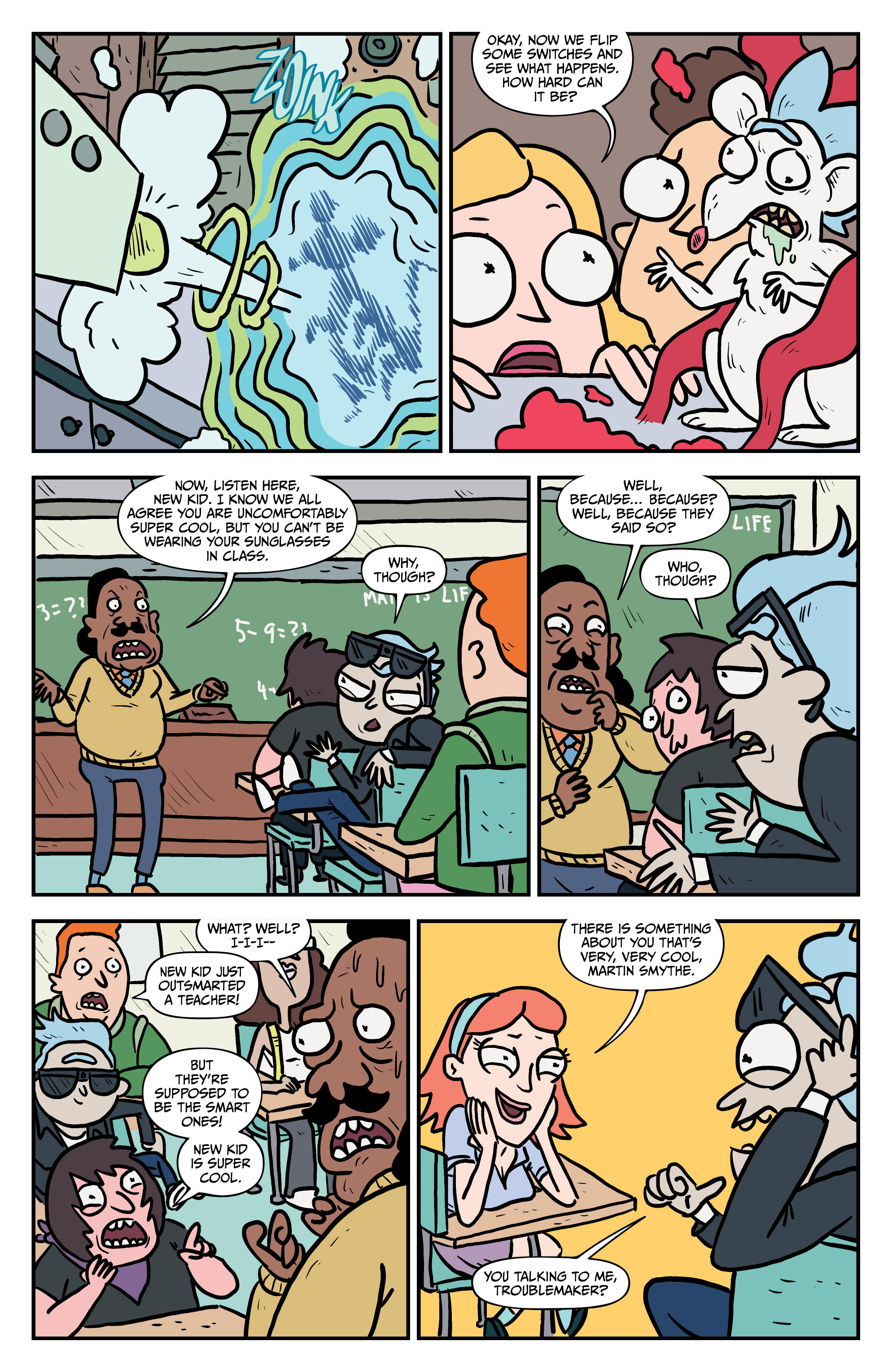 Read Rick and Morty (2015-) Manga Online