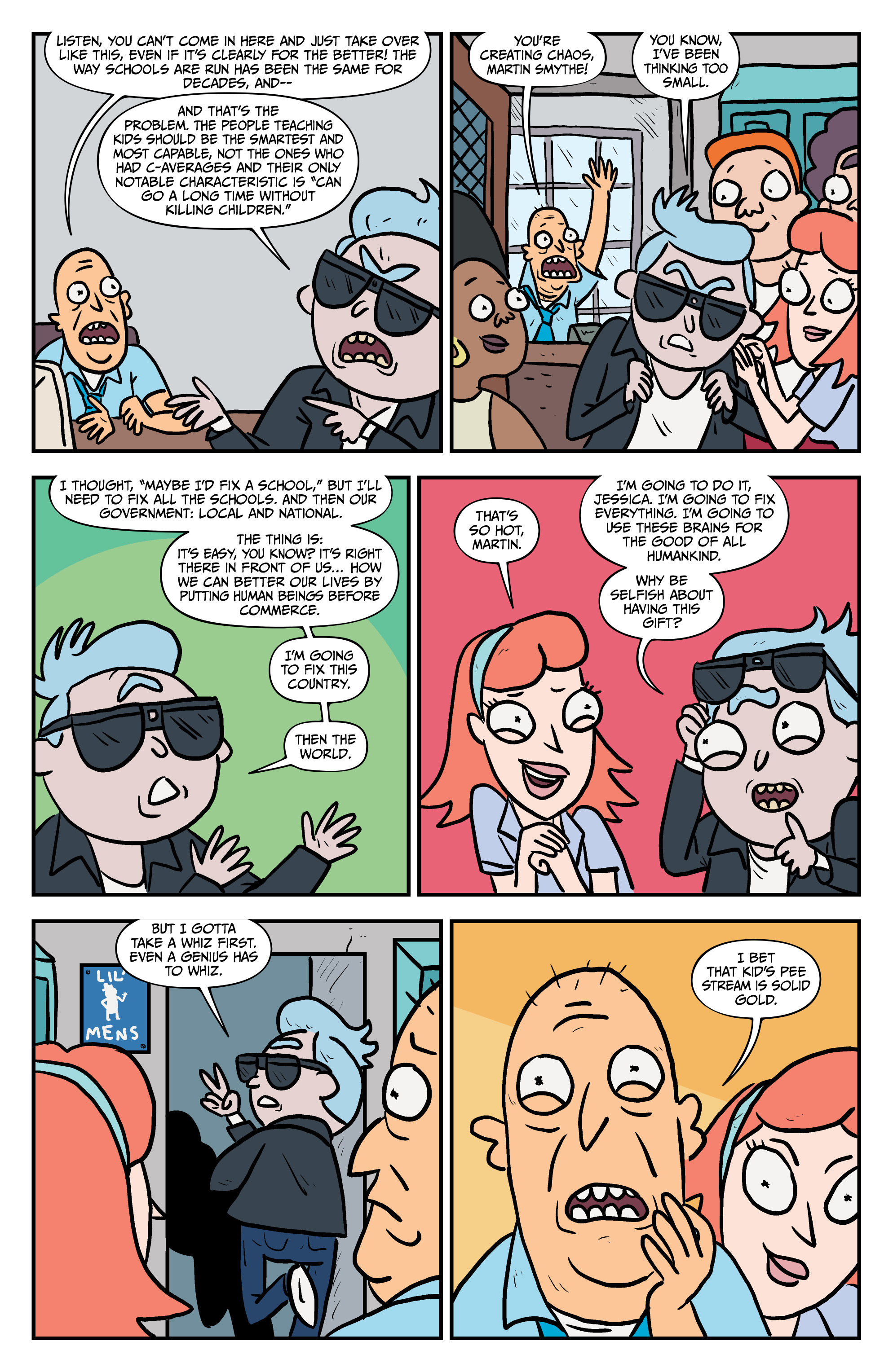 Read Rick and Morty (2015-) Manga Online