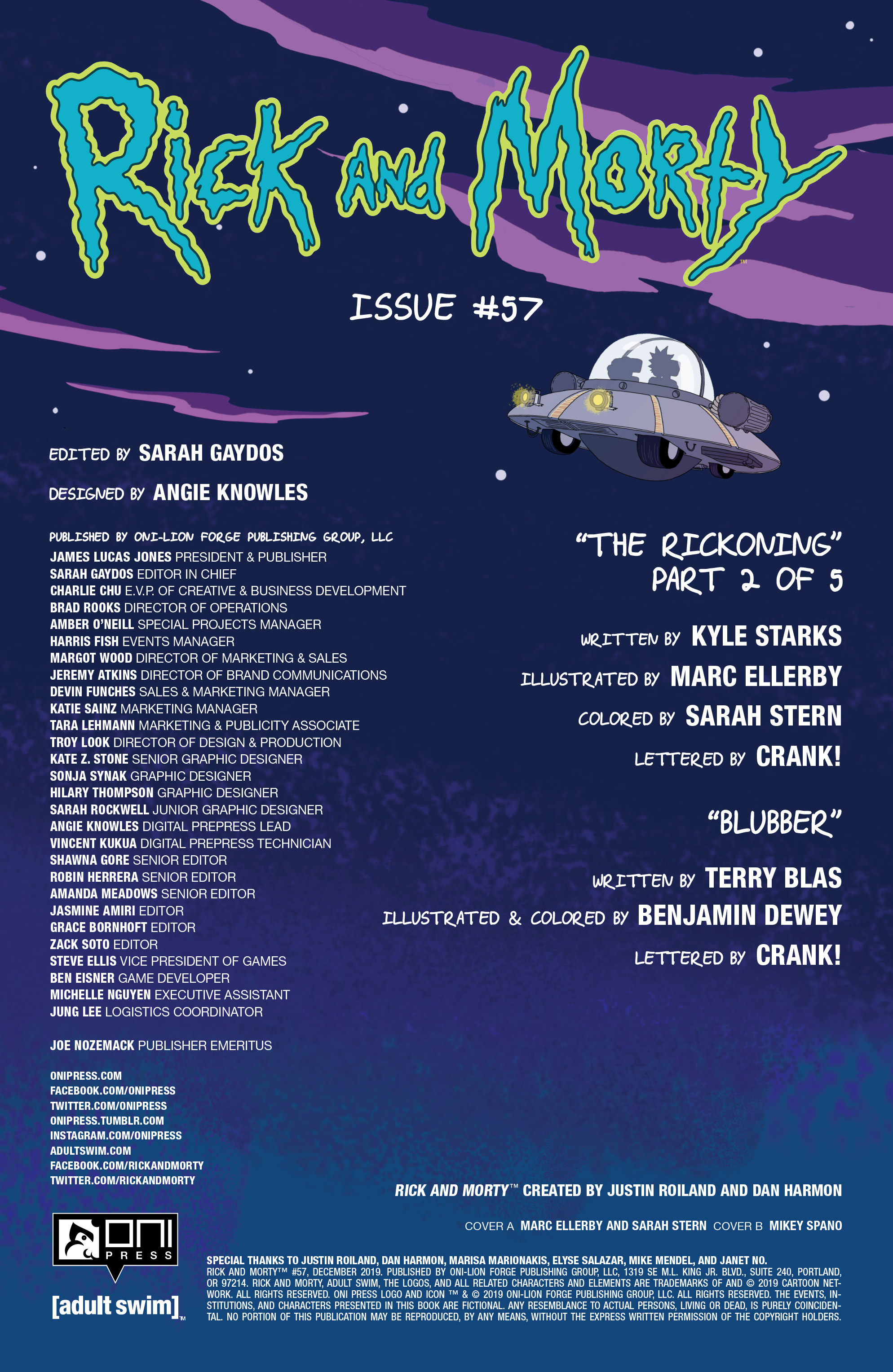 Read Rick and Morty (2015-) Manga Online