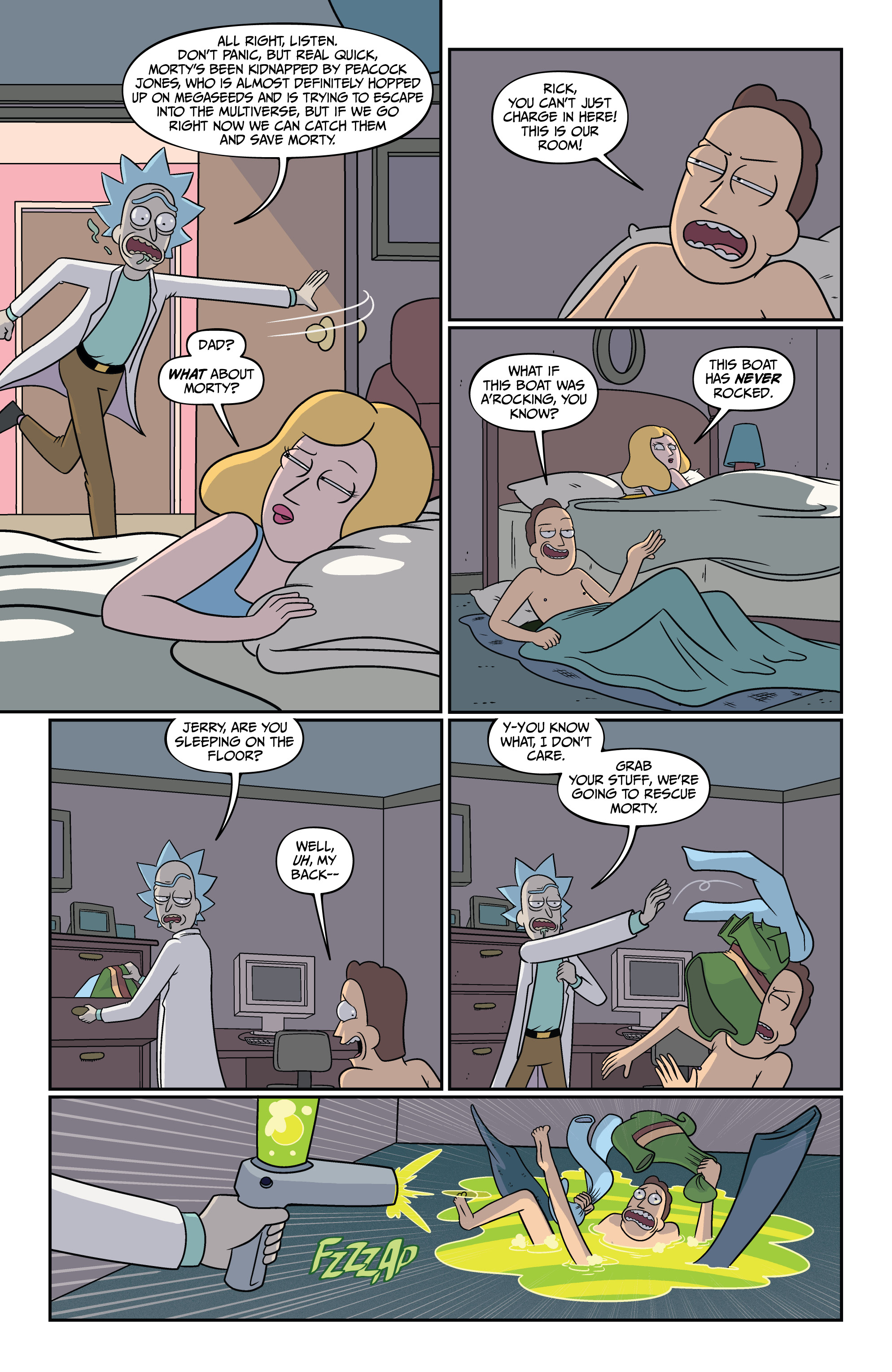 Read Rick and Morty (2015-) Manga Online