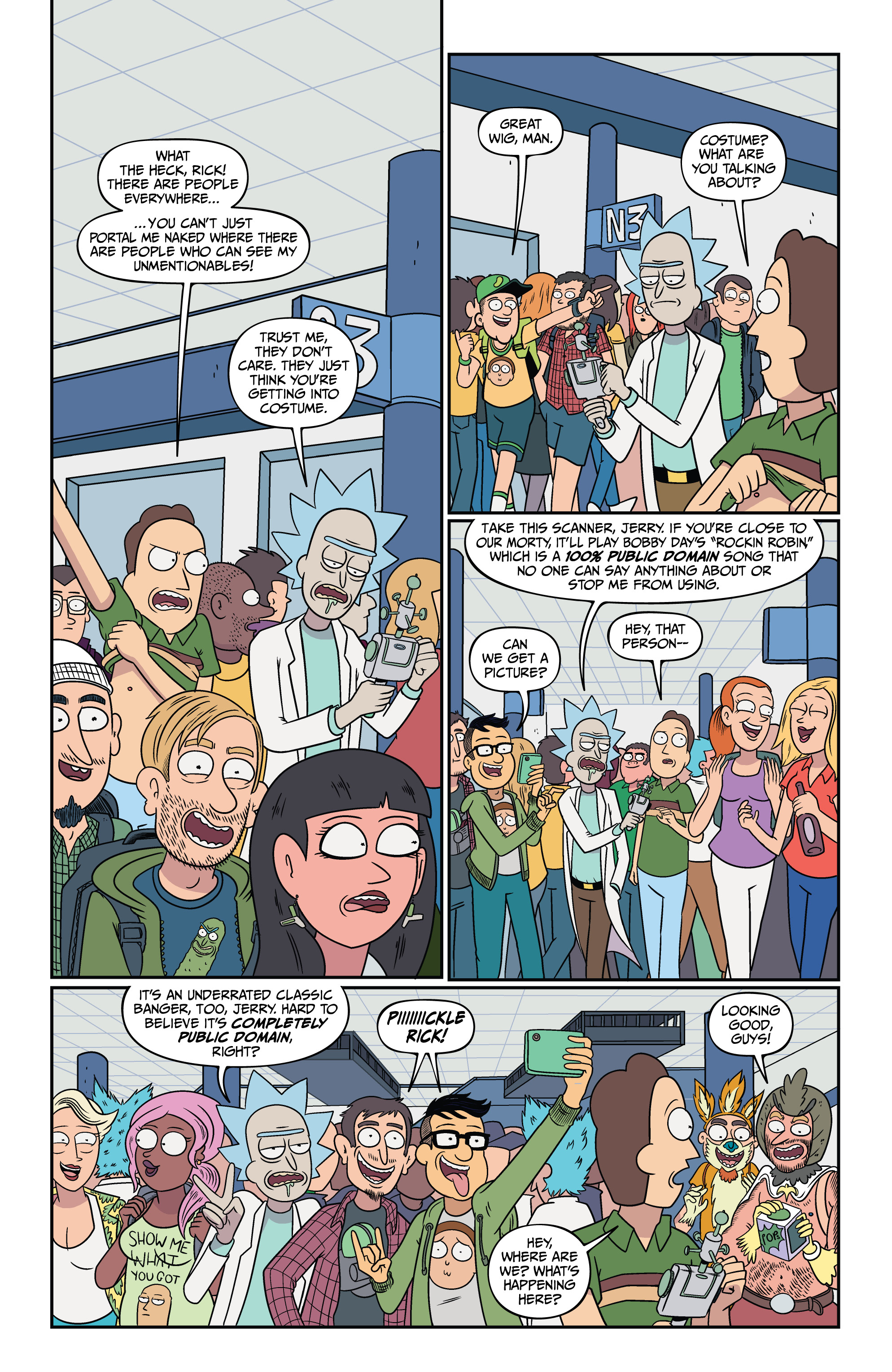 Read Rick and Morty (2015-) Manga Online