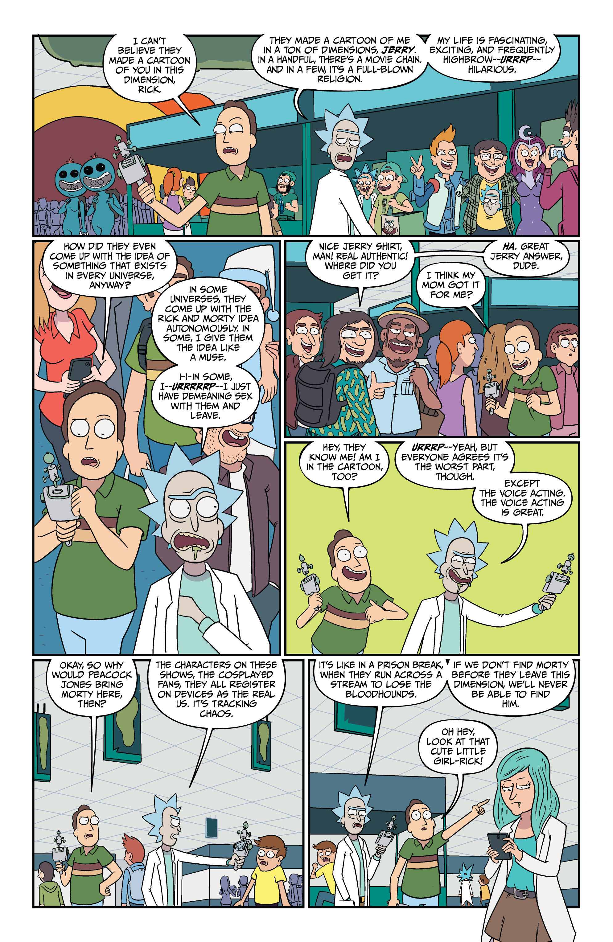 Read Rick and Morty (2015-) Manga Online
