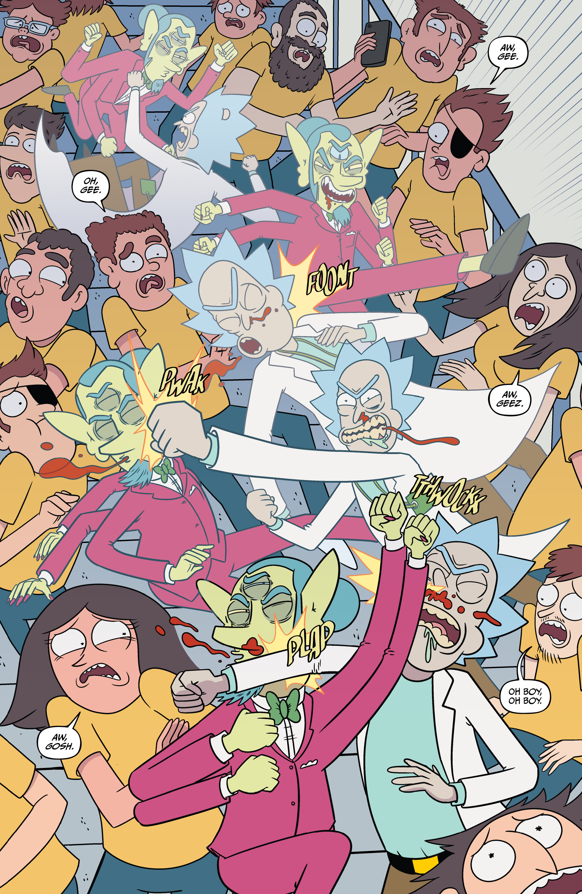 Read Rick and Morty (2015-) Manga Online