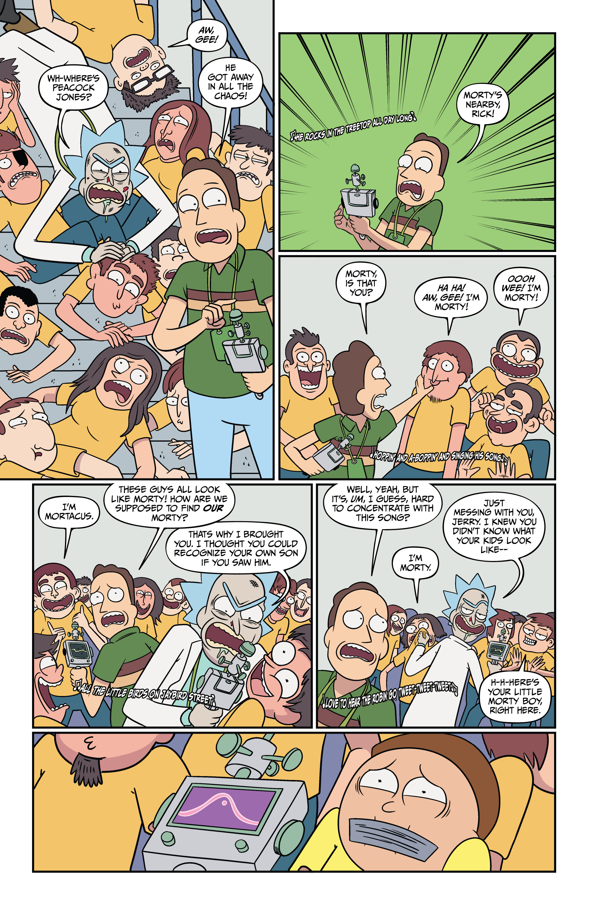 Read Rick and Morty (2015-) Manga Online