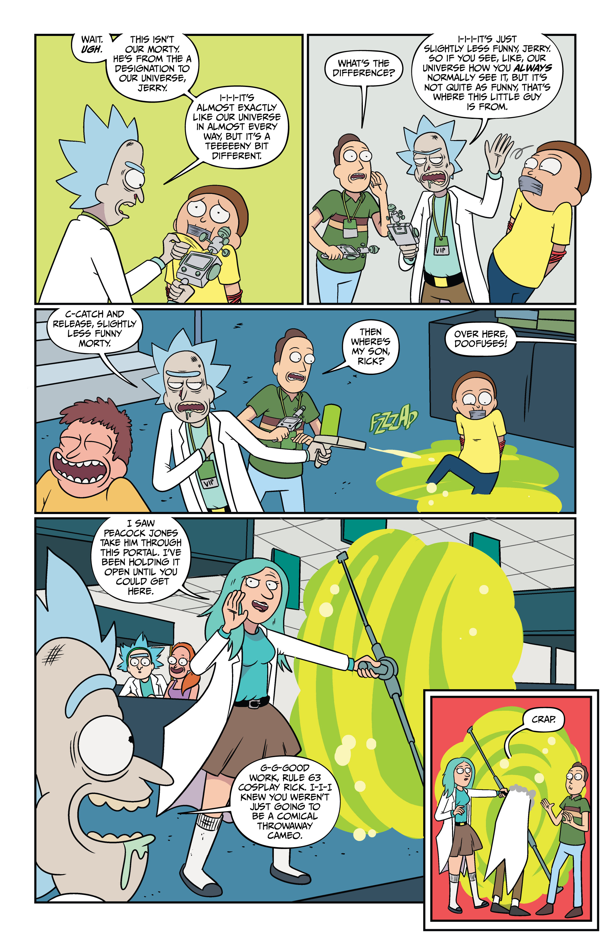 Read Rick and Morty (2015-) Manga Online