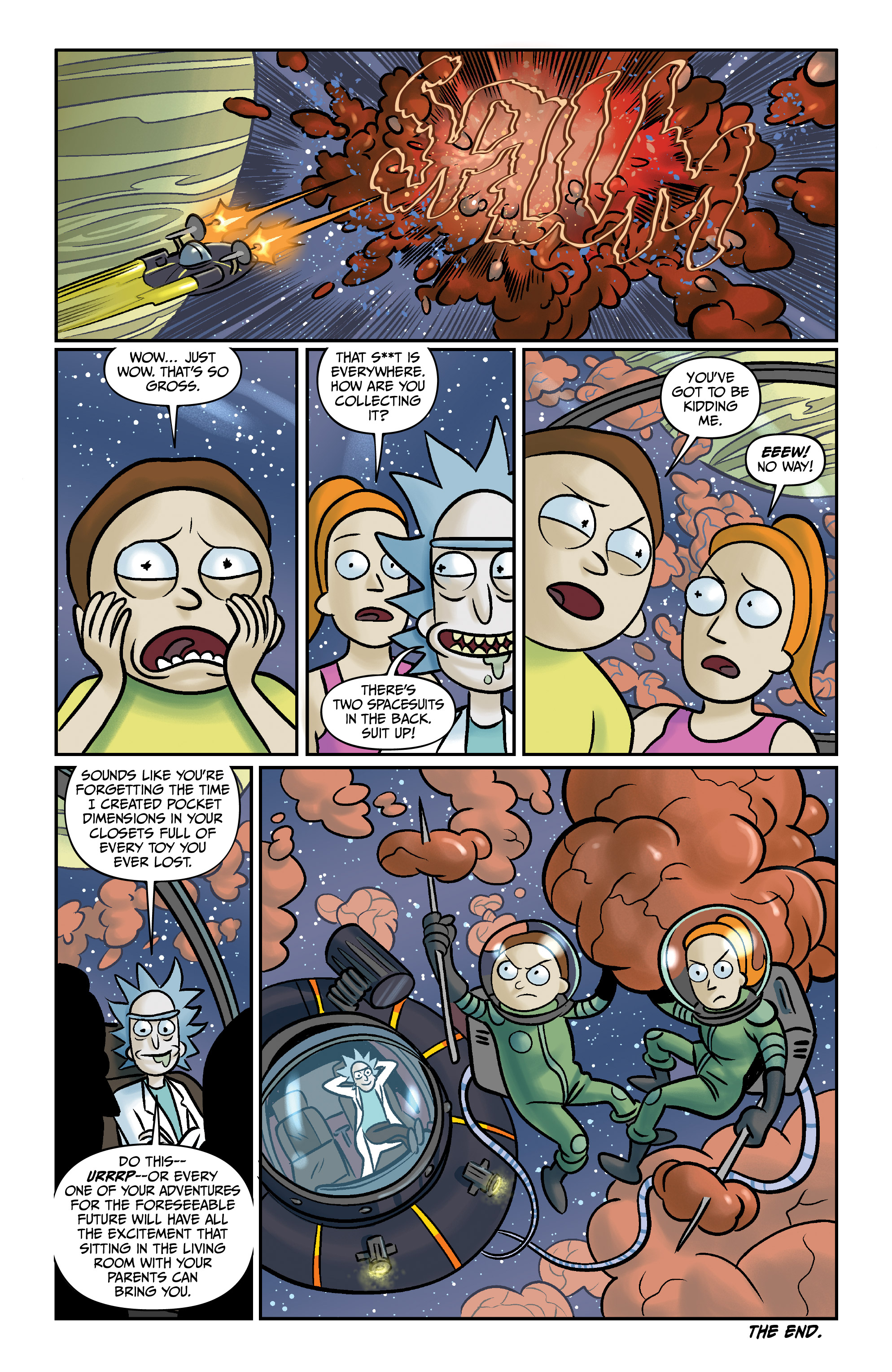Read Rick and Morty (2015-) Manga Online