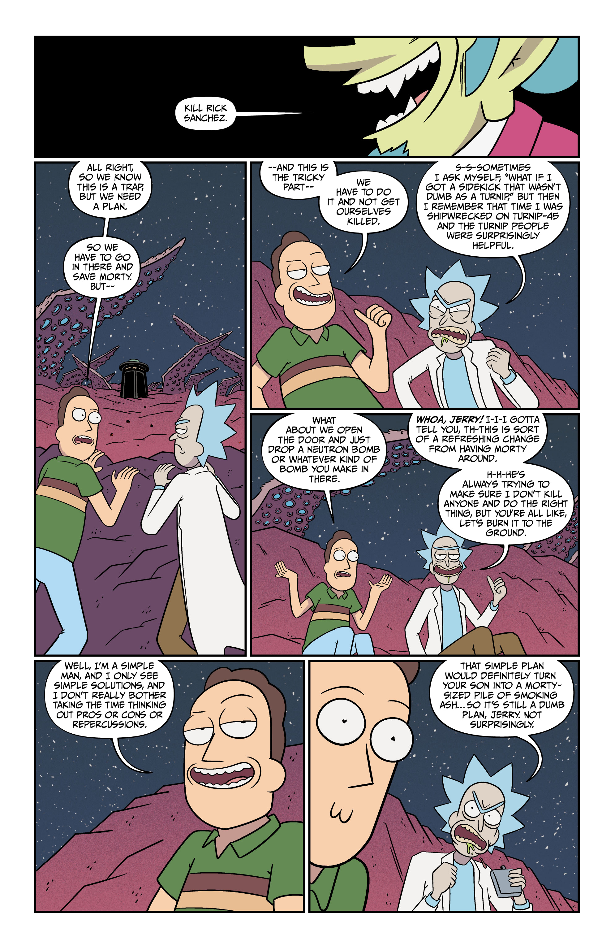Read Rick and Morty (2015-) Manga Online