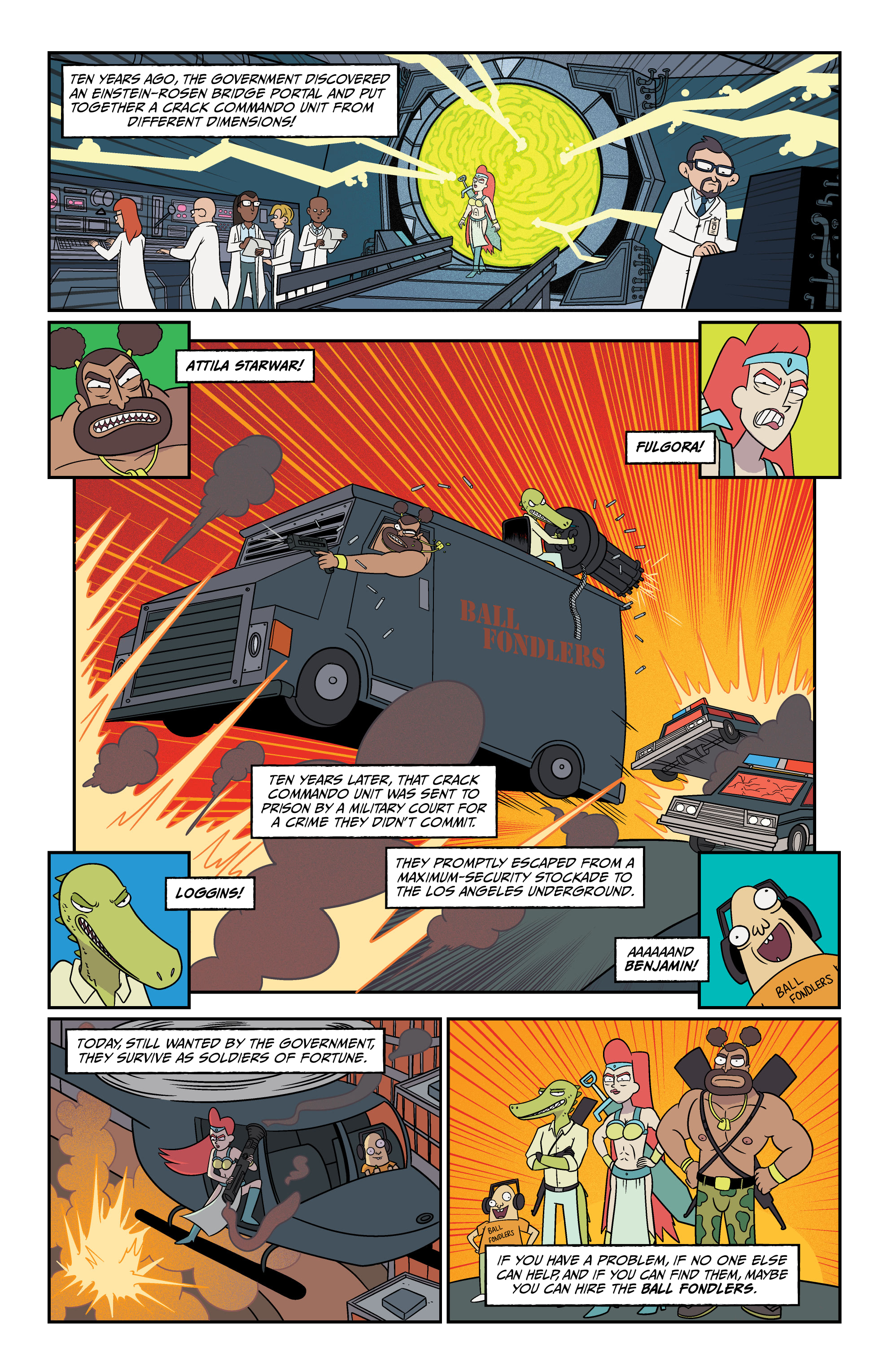 Read Rick and Morty (2015-) Manga Online