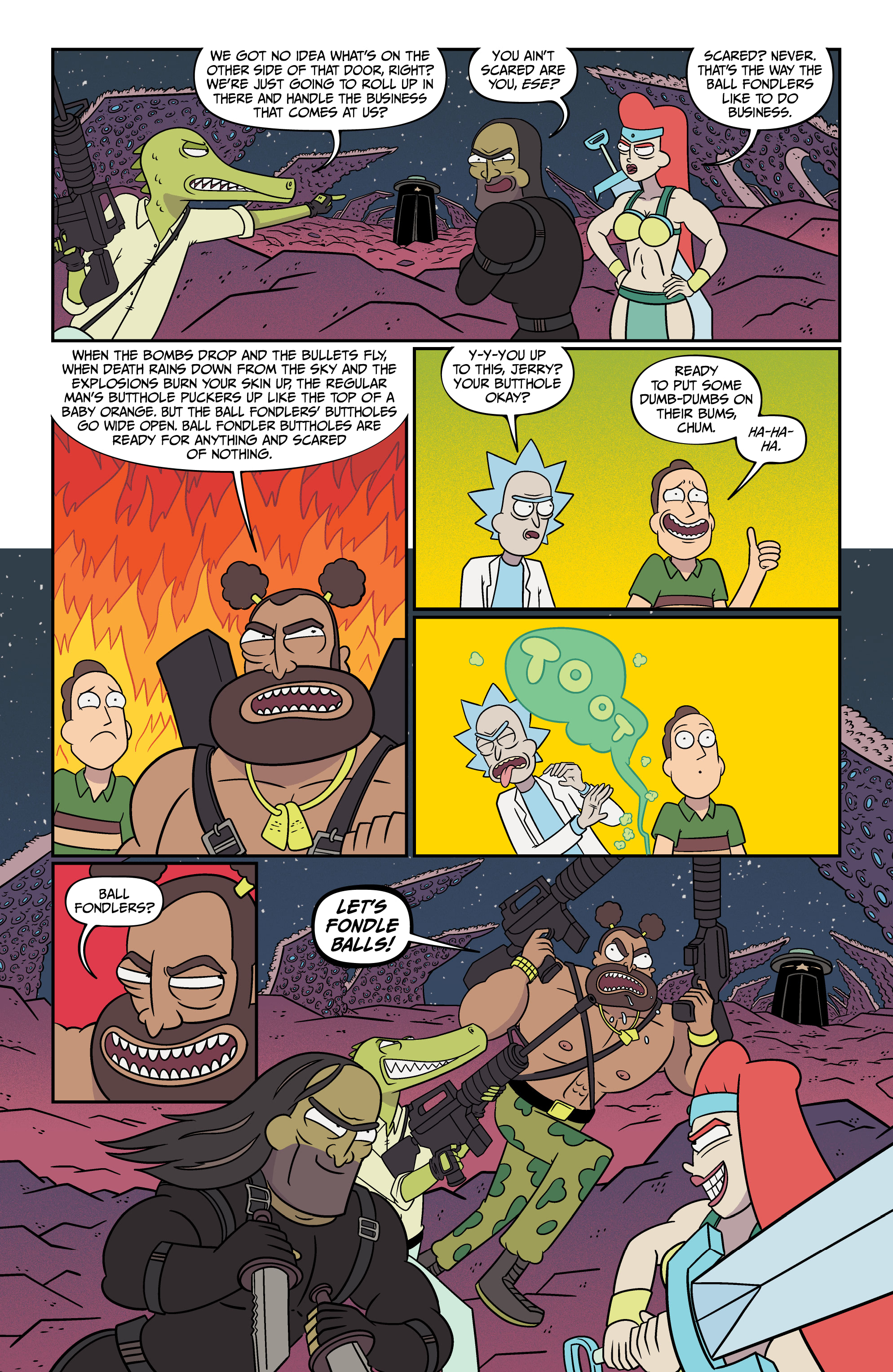 Read Rick and Morty (2015-) Manga Online