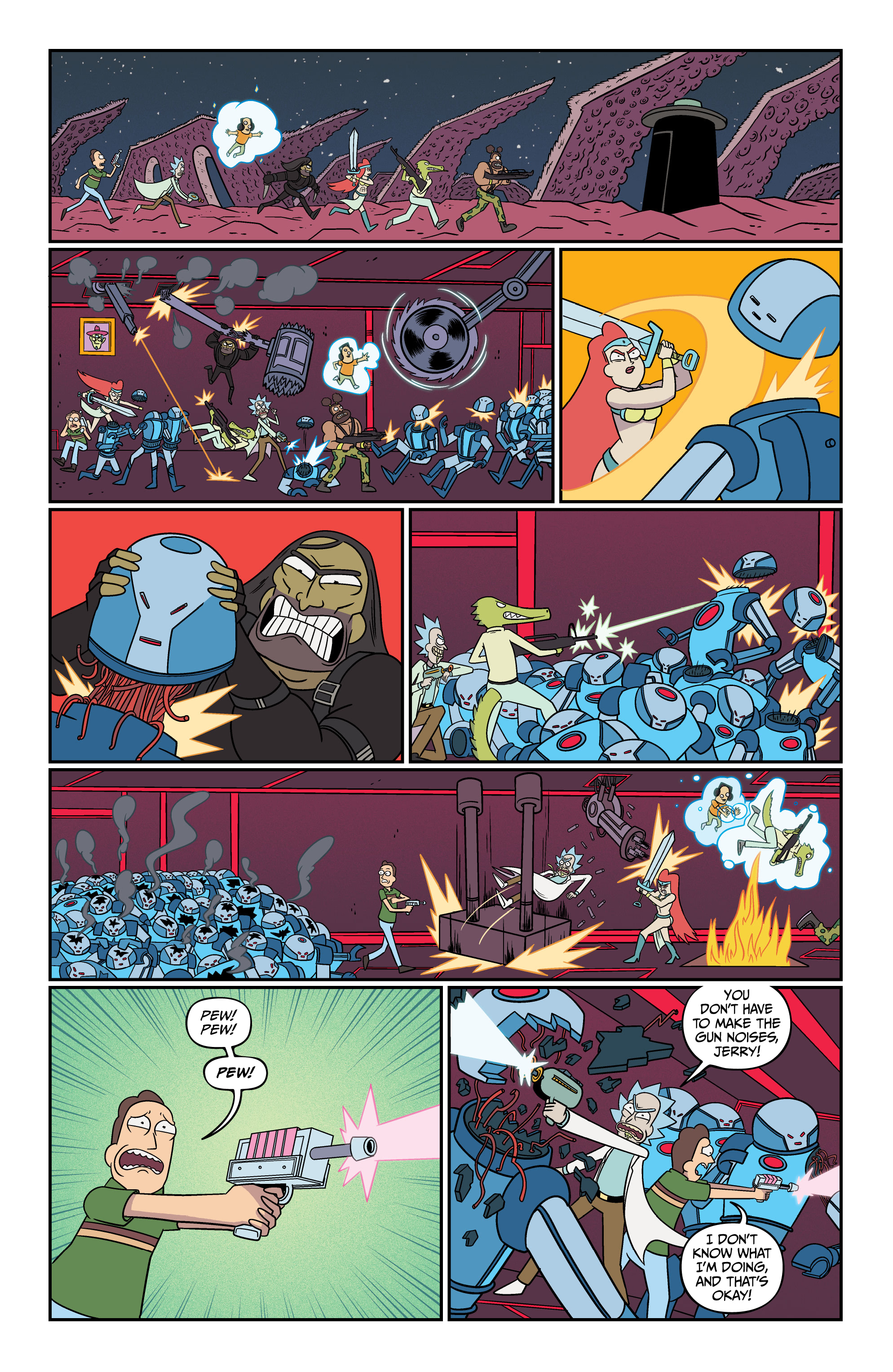 Read Rick and Morty (2015-) Manga Online