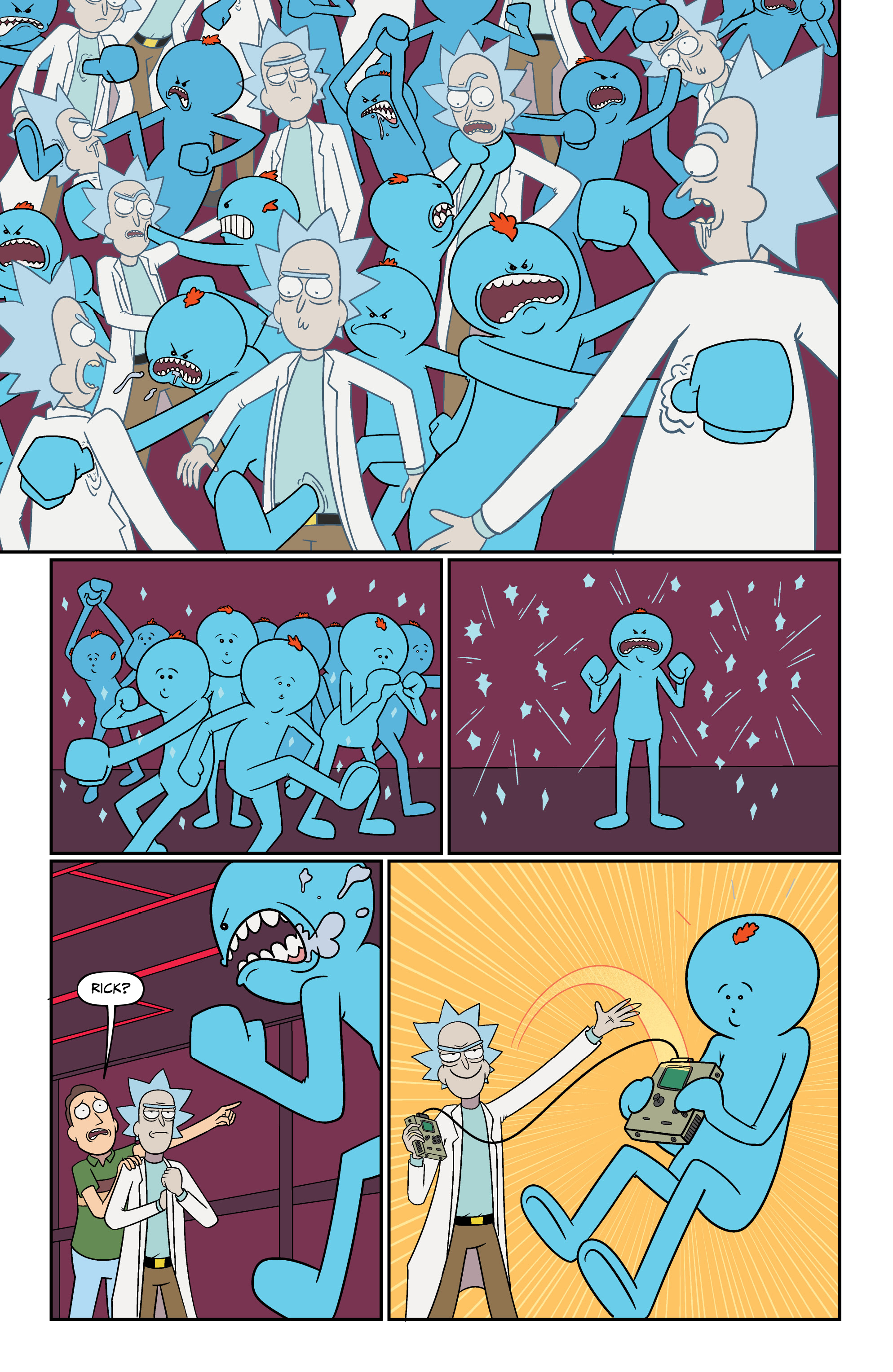 Read Rick and Morty (2015-) Manga Online