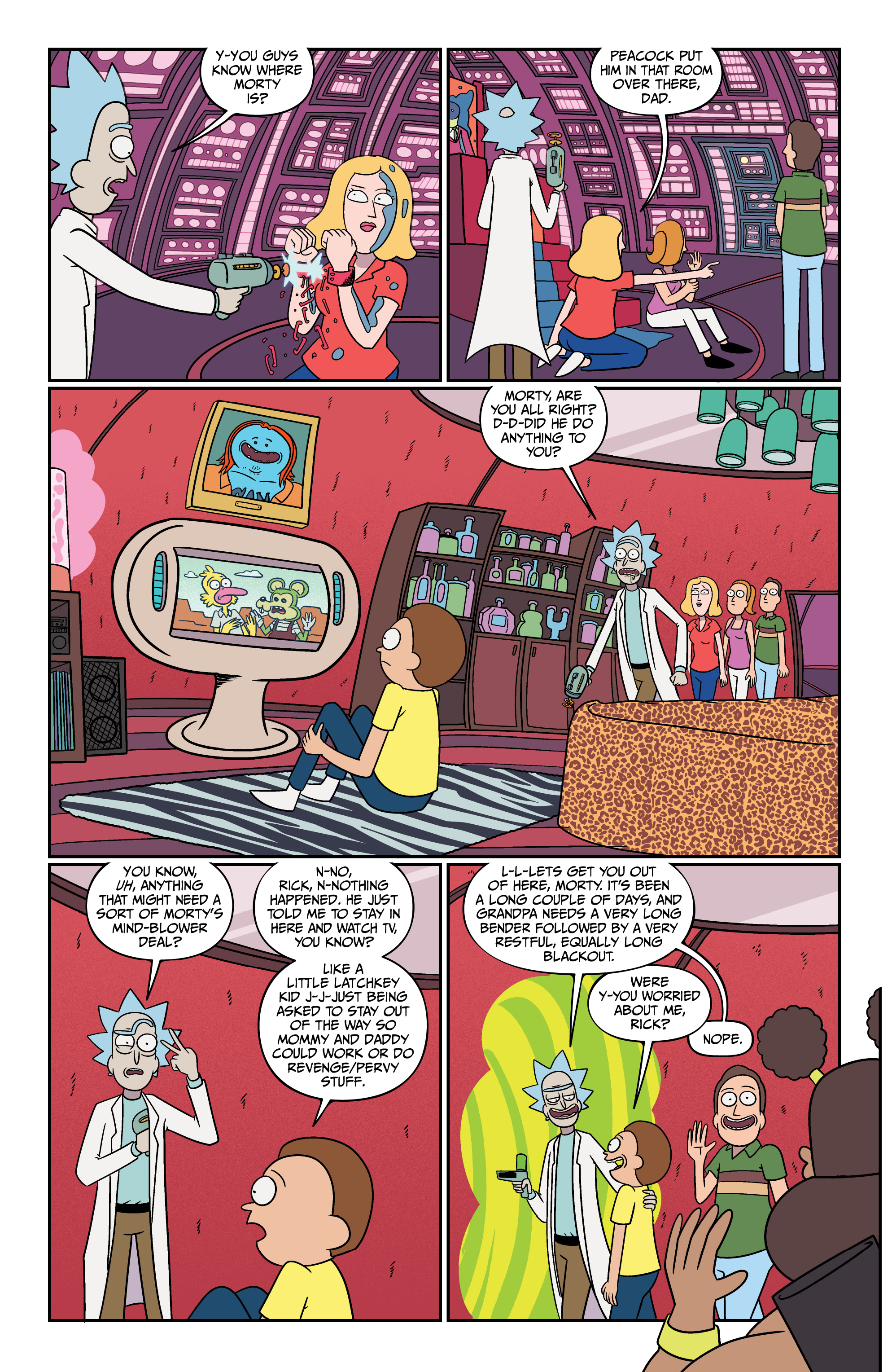 Read Rick and Morty (2015-) Manga Online