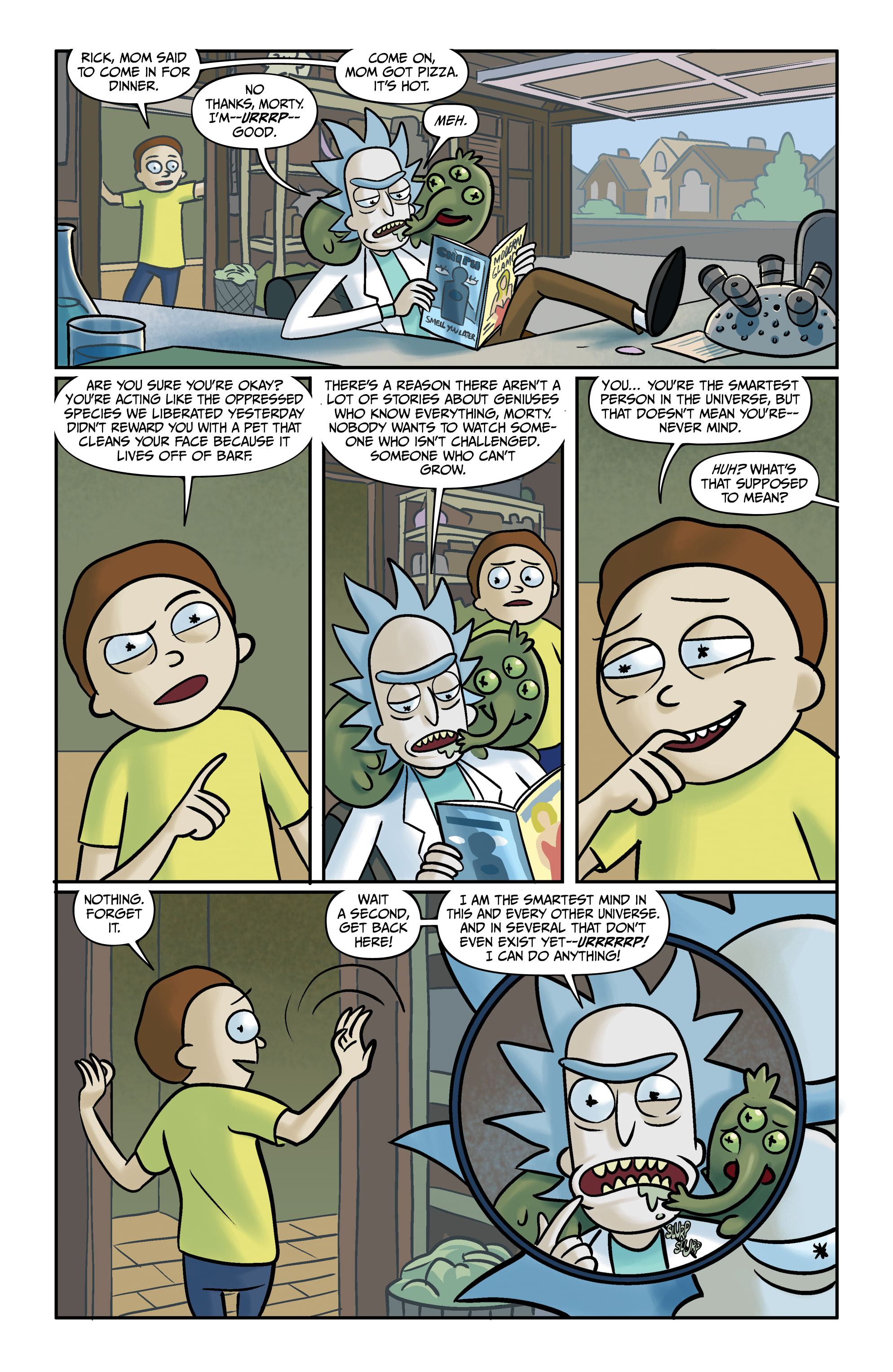 Read Rick and Morty (2015-) Manga Online