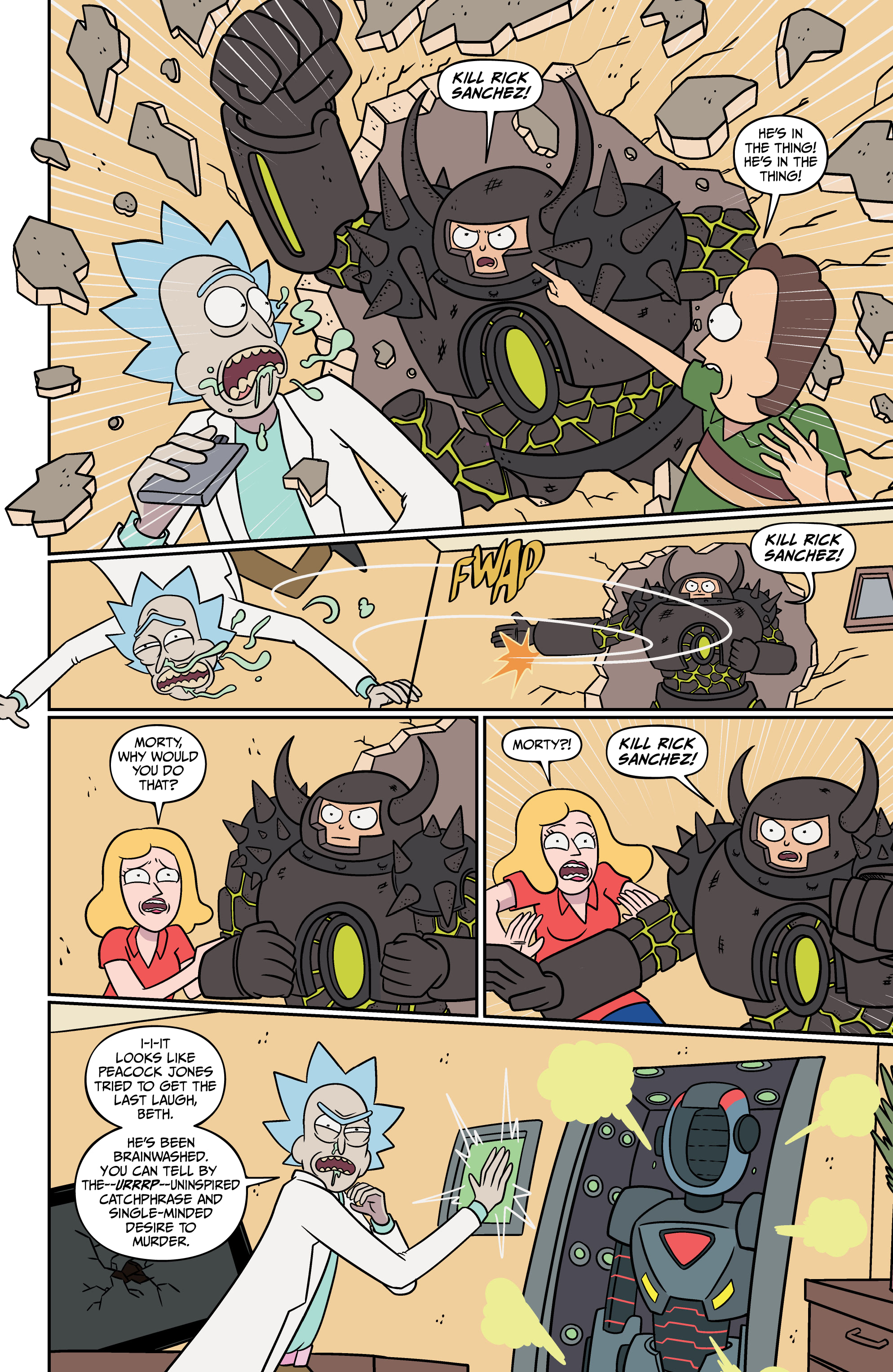 Read Rick and Morty (2015-) Manga Online