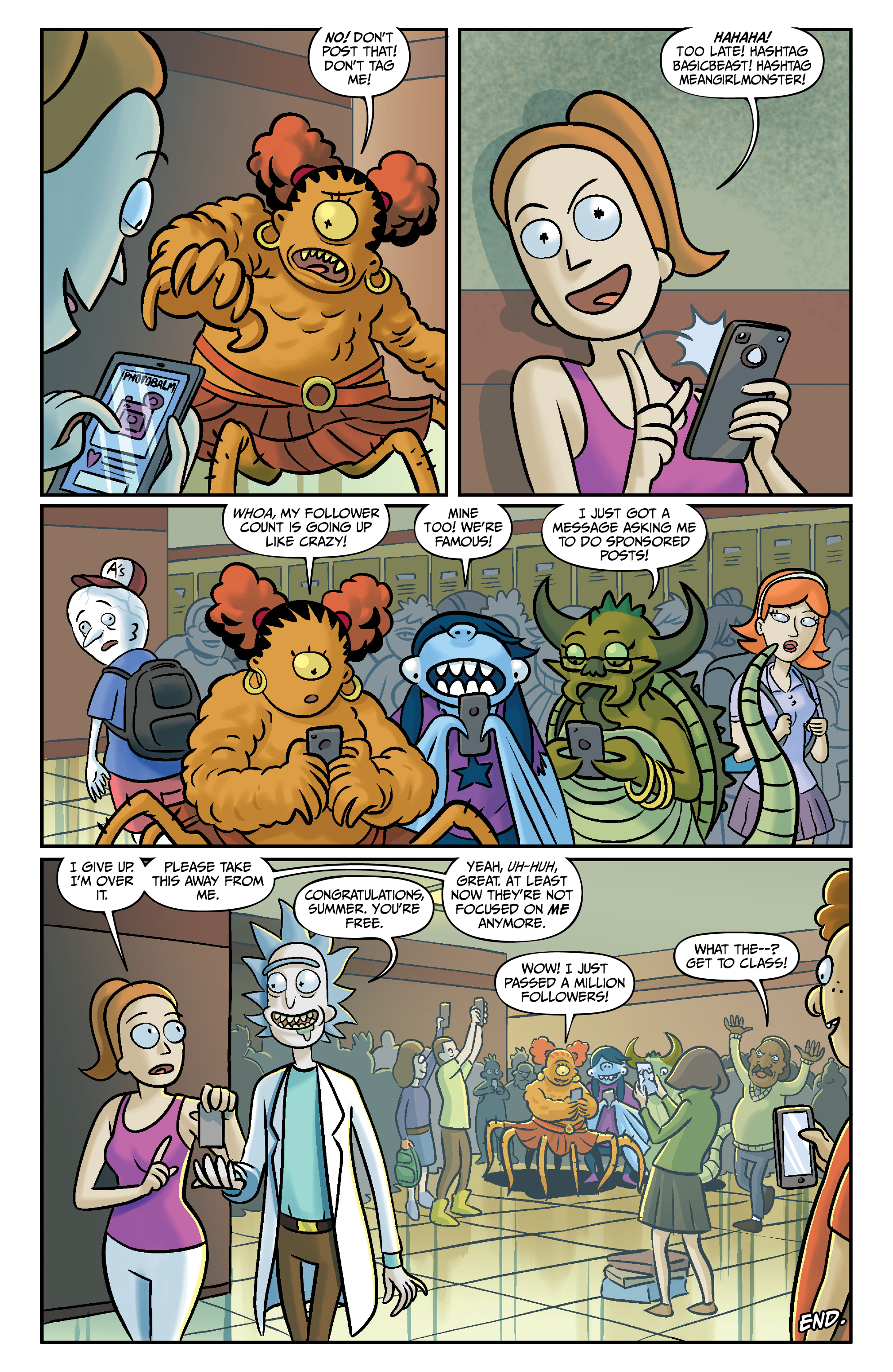 Read Rick and Morty (2015-) Manga Online