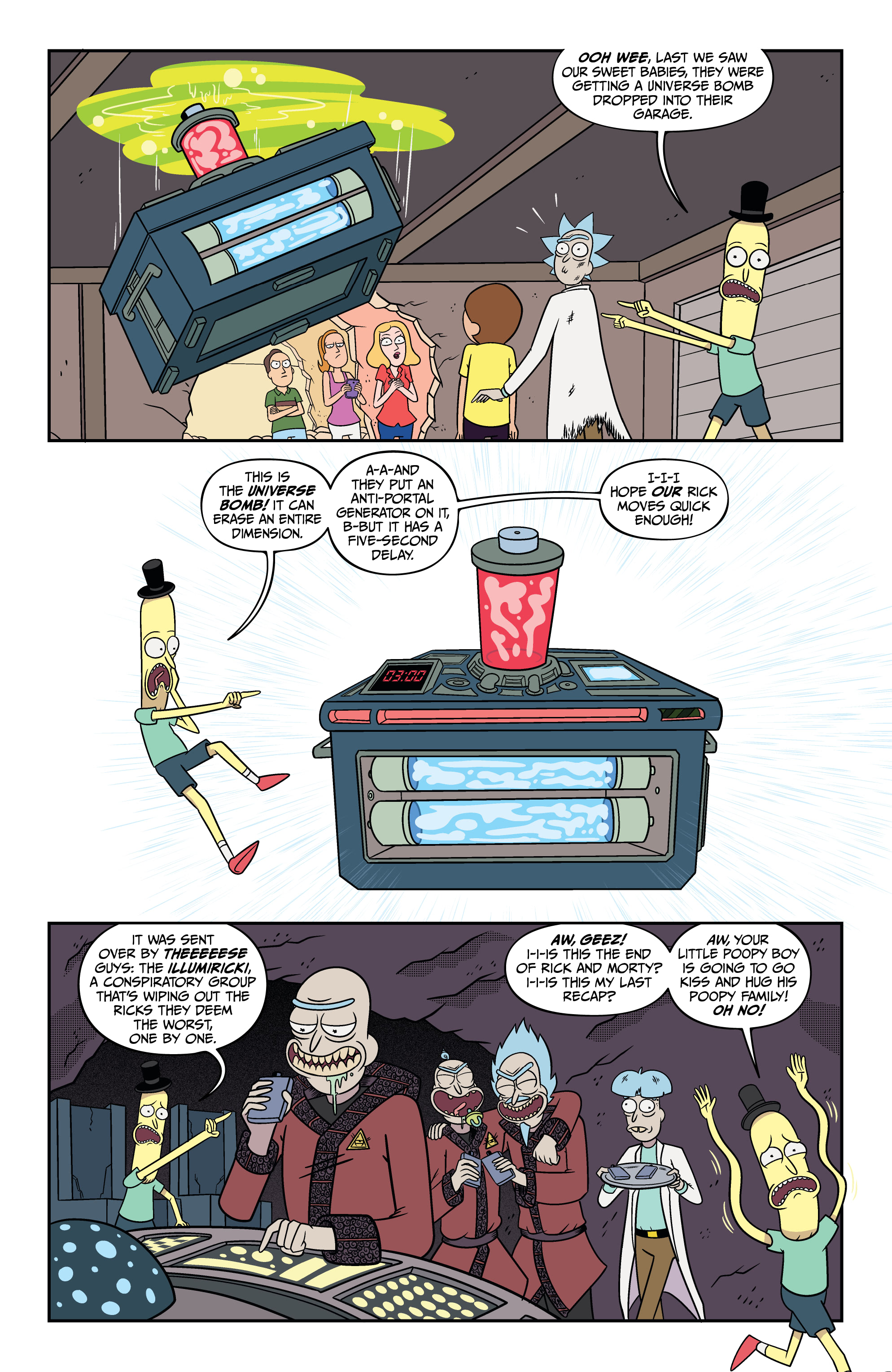 Read Rick and Morty (2015-) Manga Online