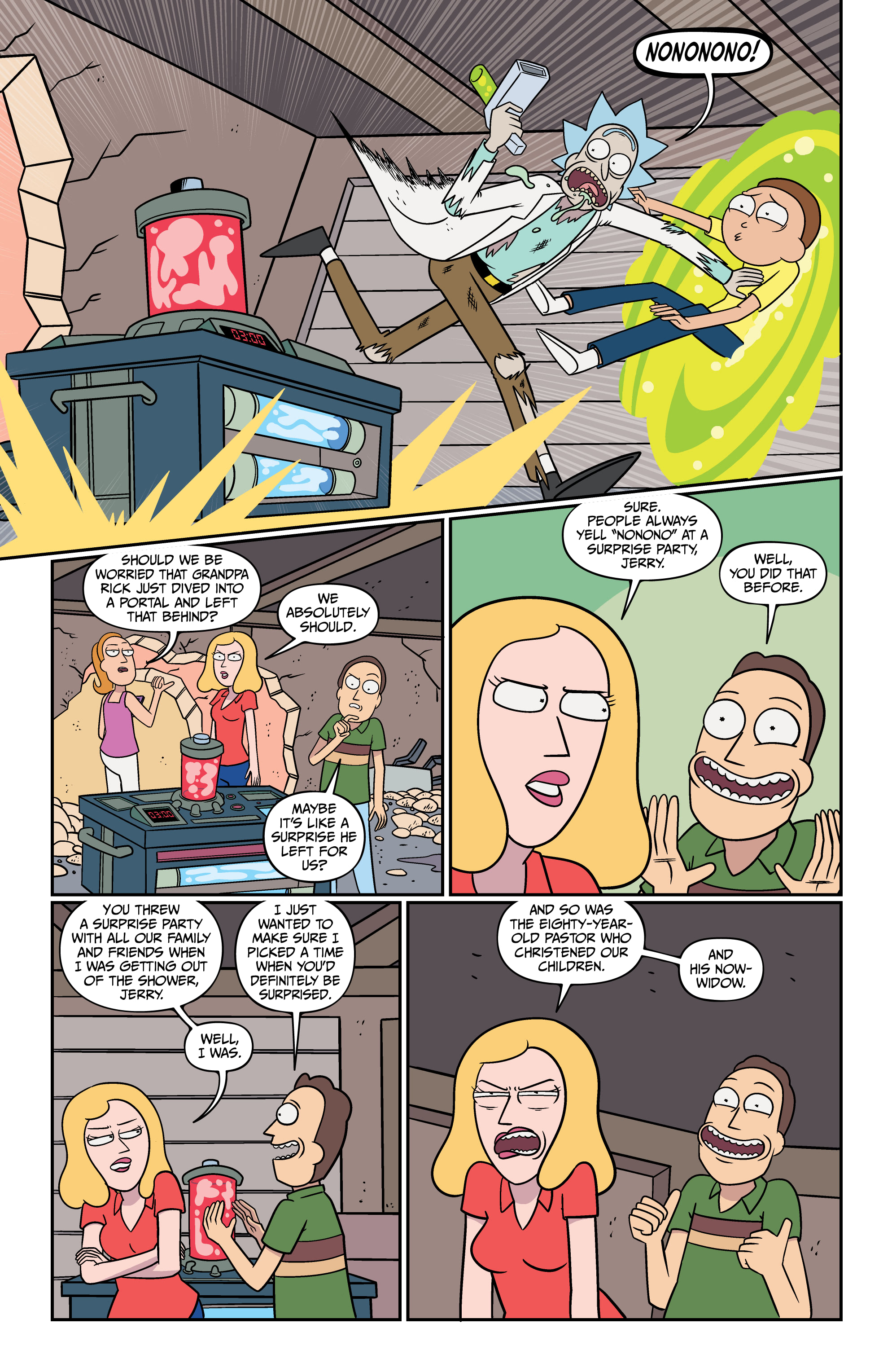 Read Rick and Morty (2015-) Manga Online
