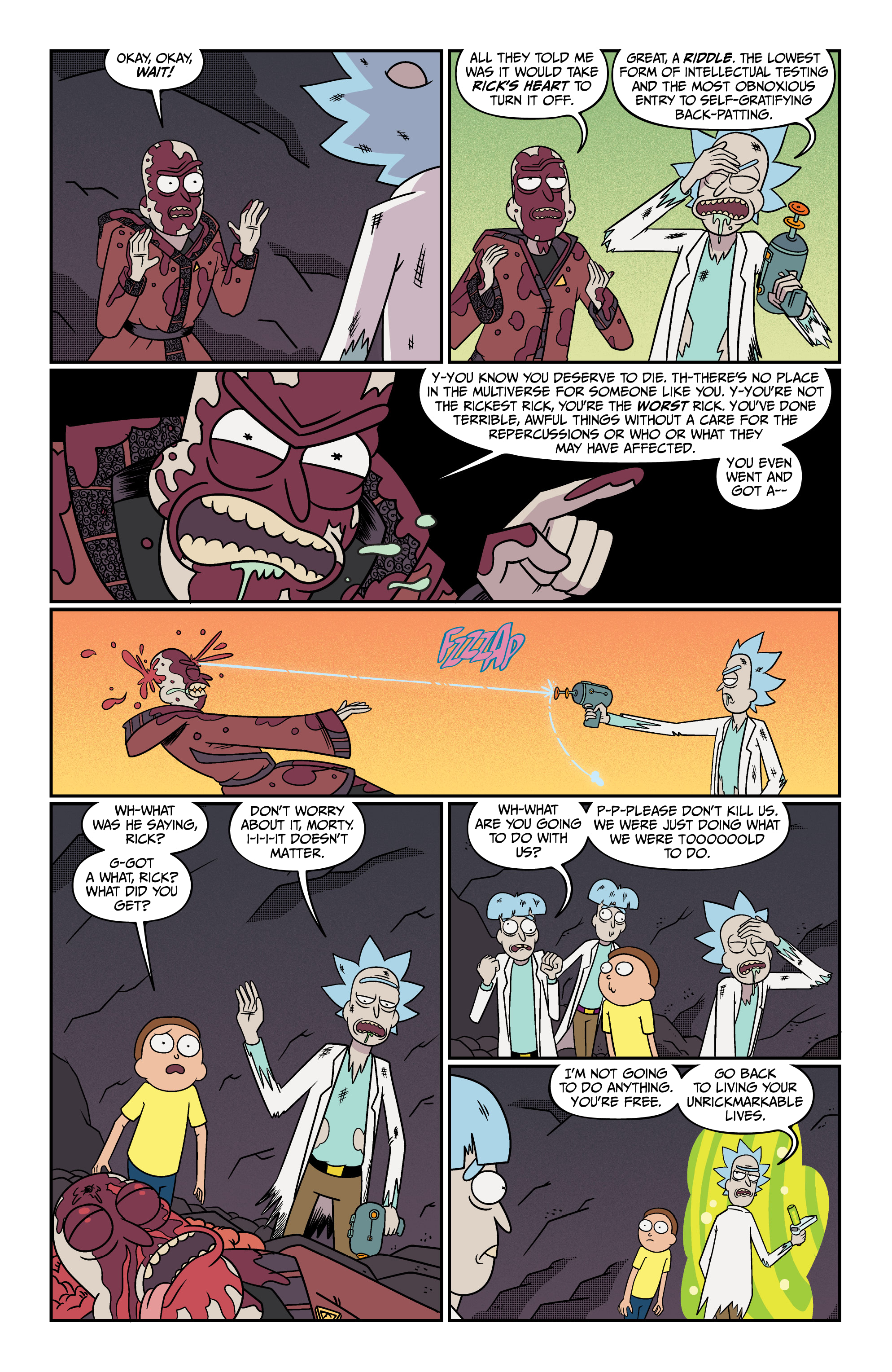 Read Rick and Morty (2015-) Manga Online