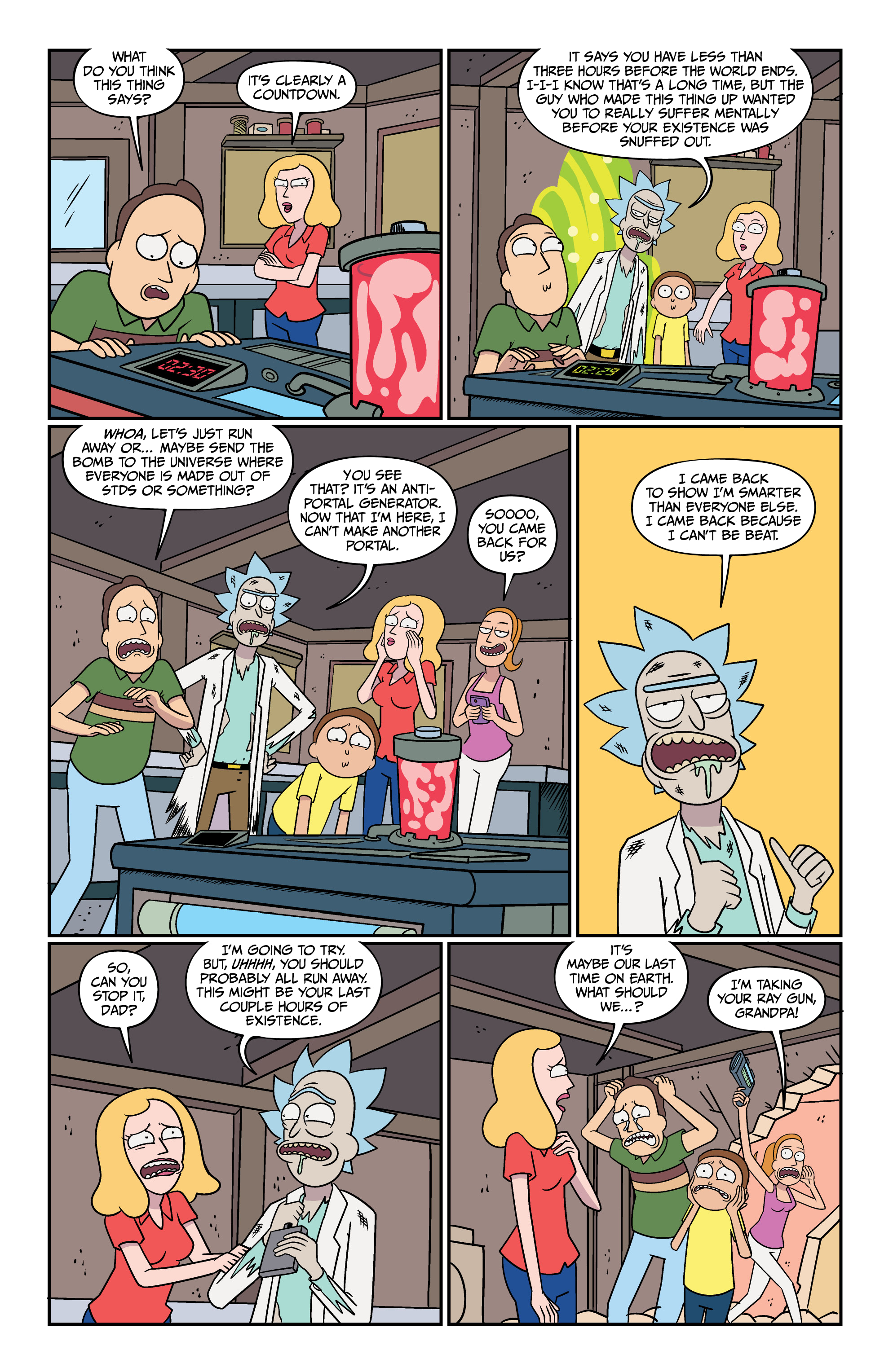 Read Rick and Morty (2015-) Manga Online