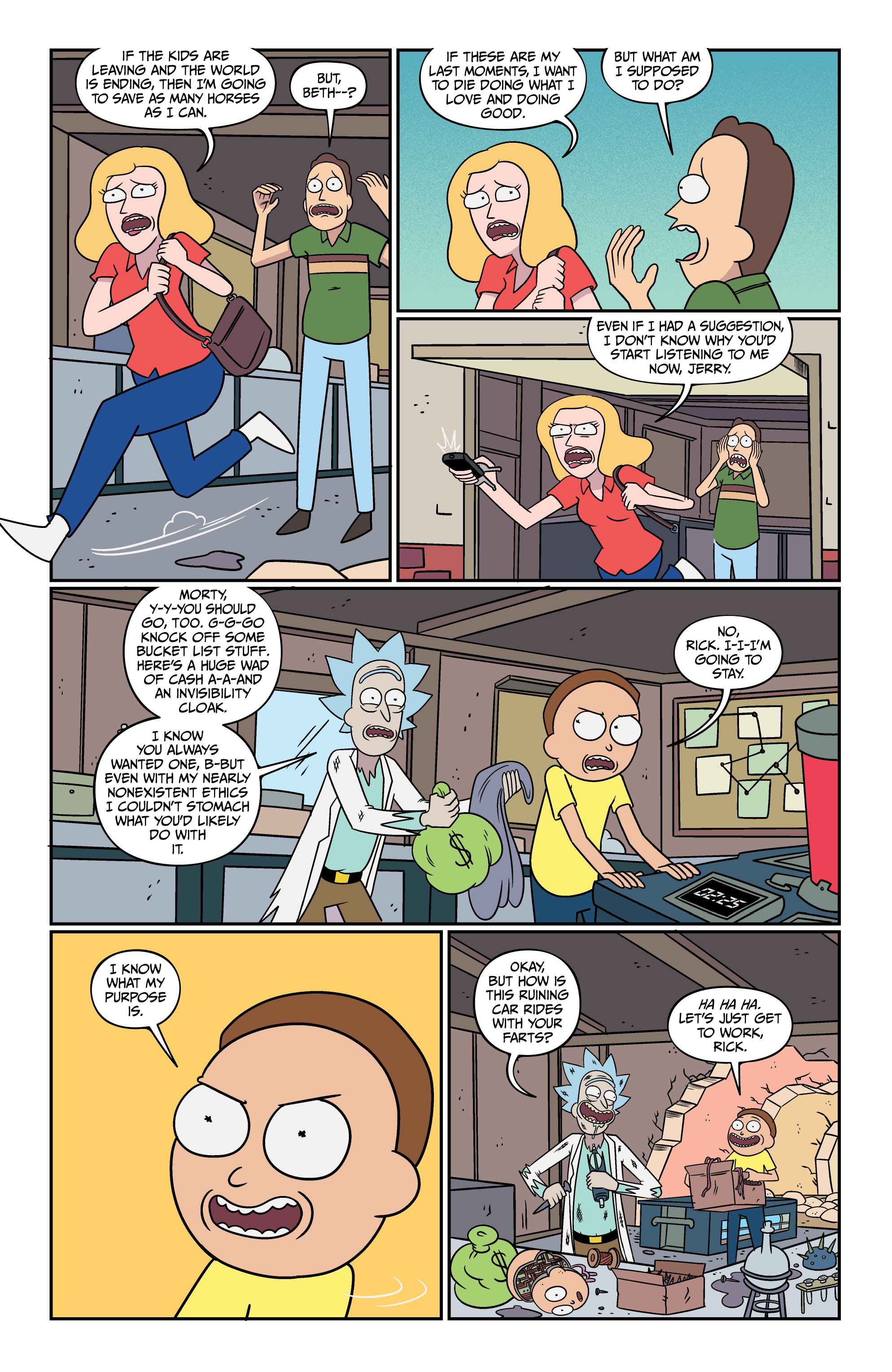 Read Rick and Morty (2015-) Manga Online