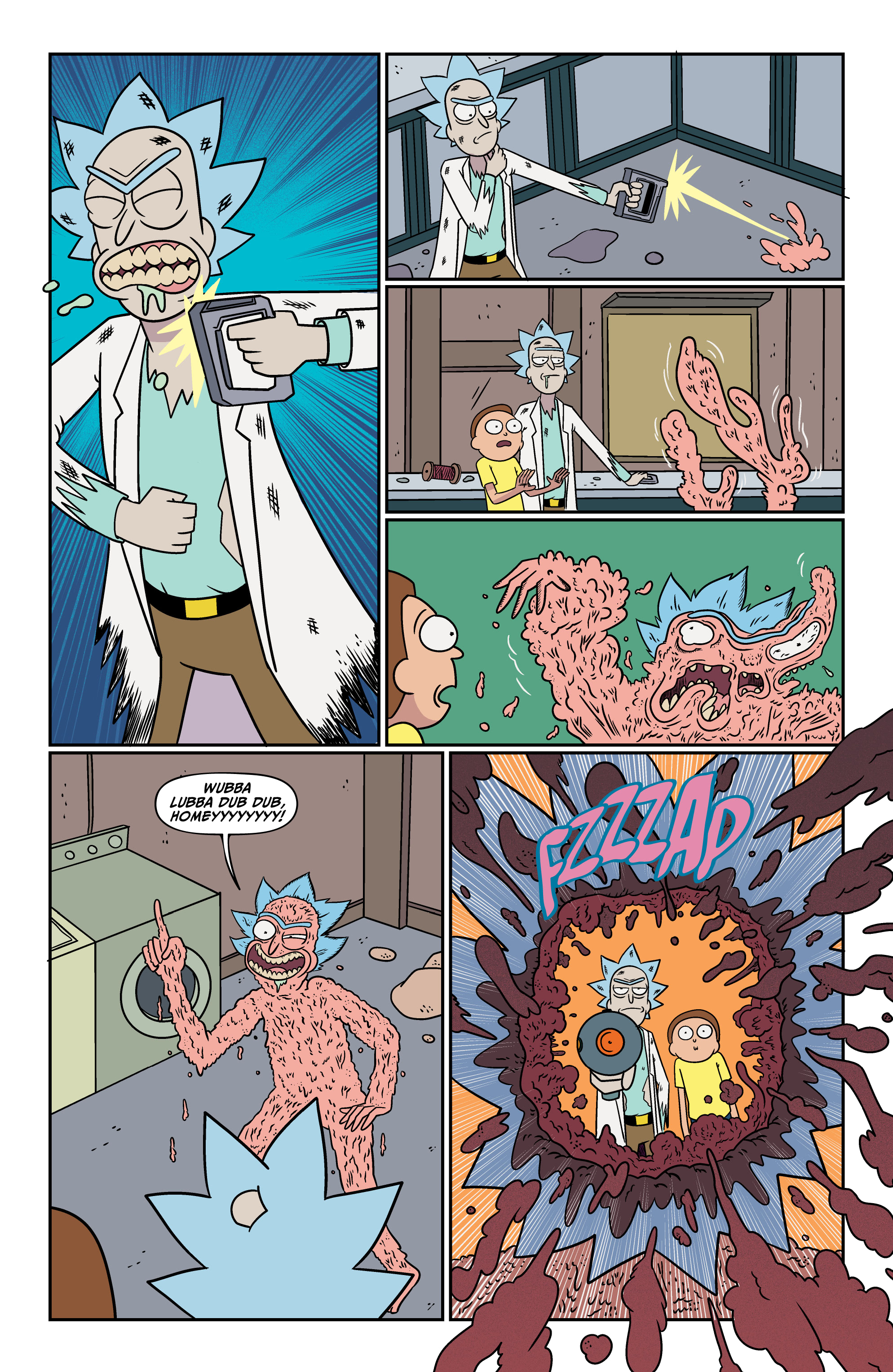 Read Rick and Morty (2015-) Manga Online