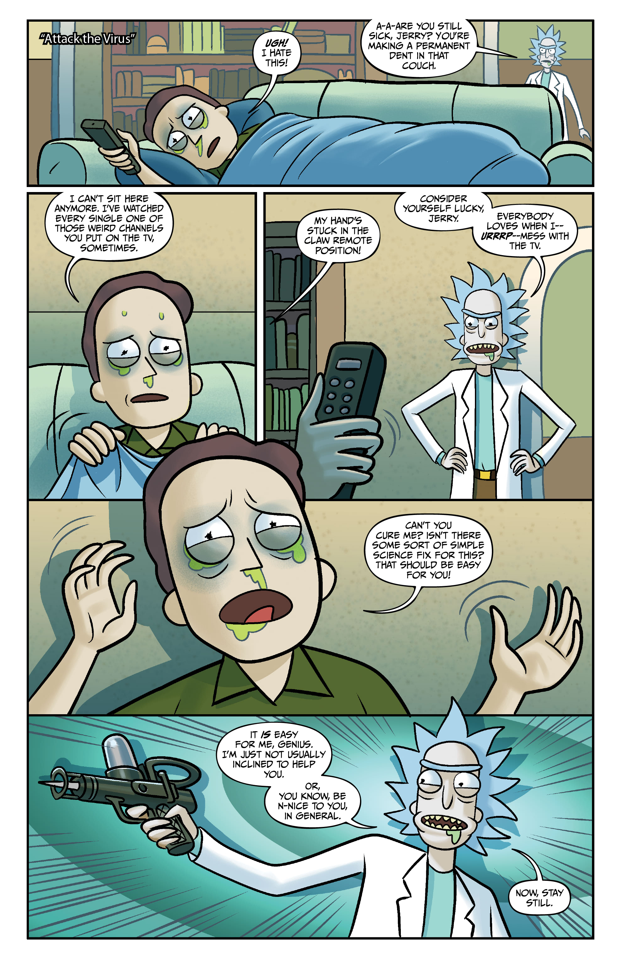 Read Rick and Morty (2015-) Manga Online