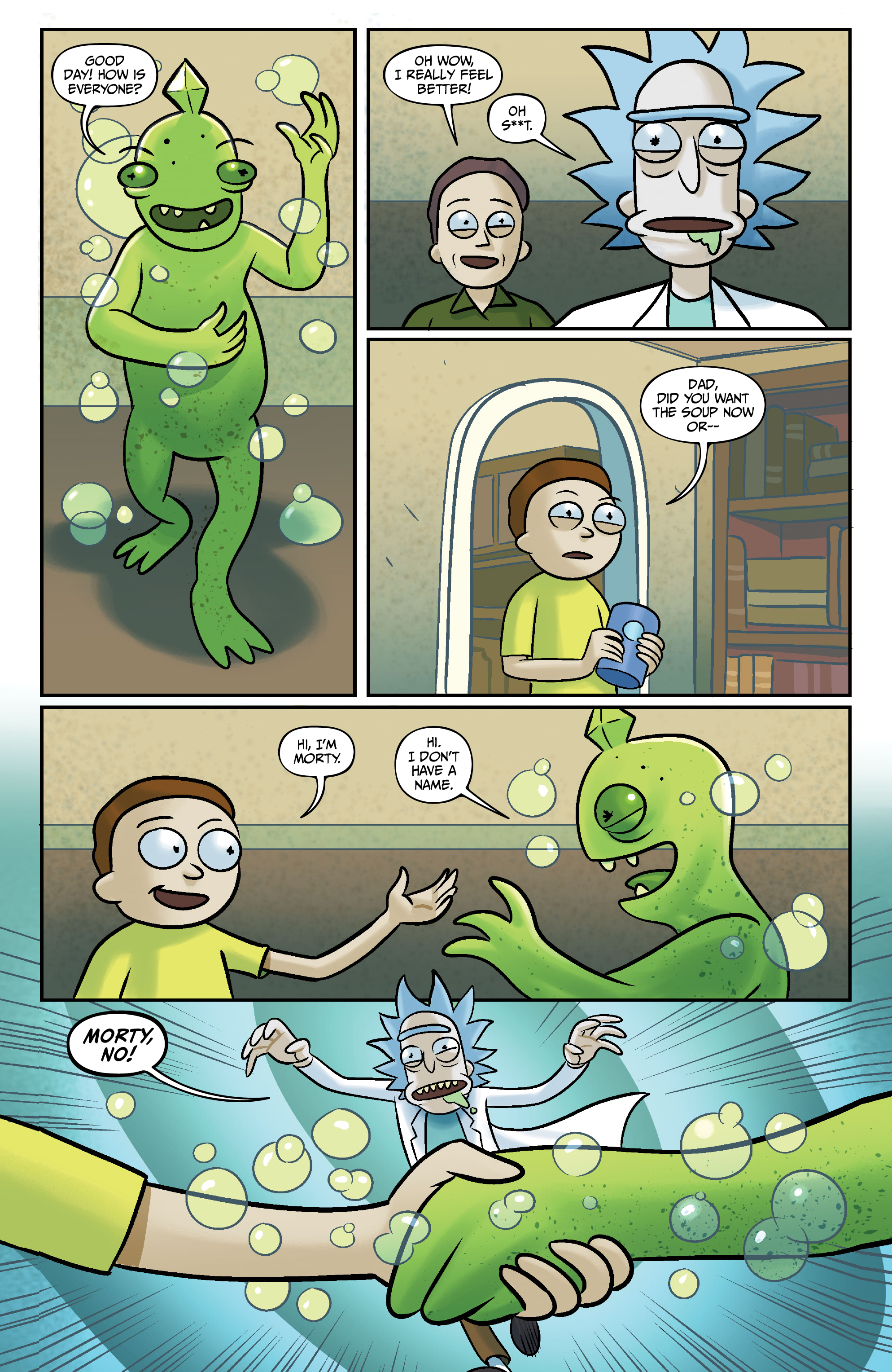 Read Rick and Morty (2015-) Manga Online