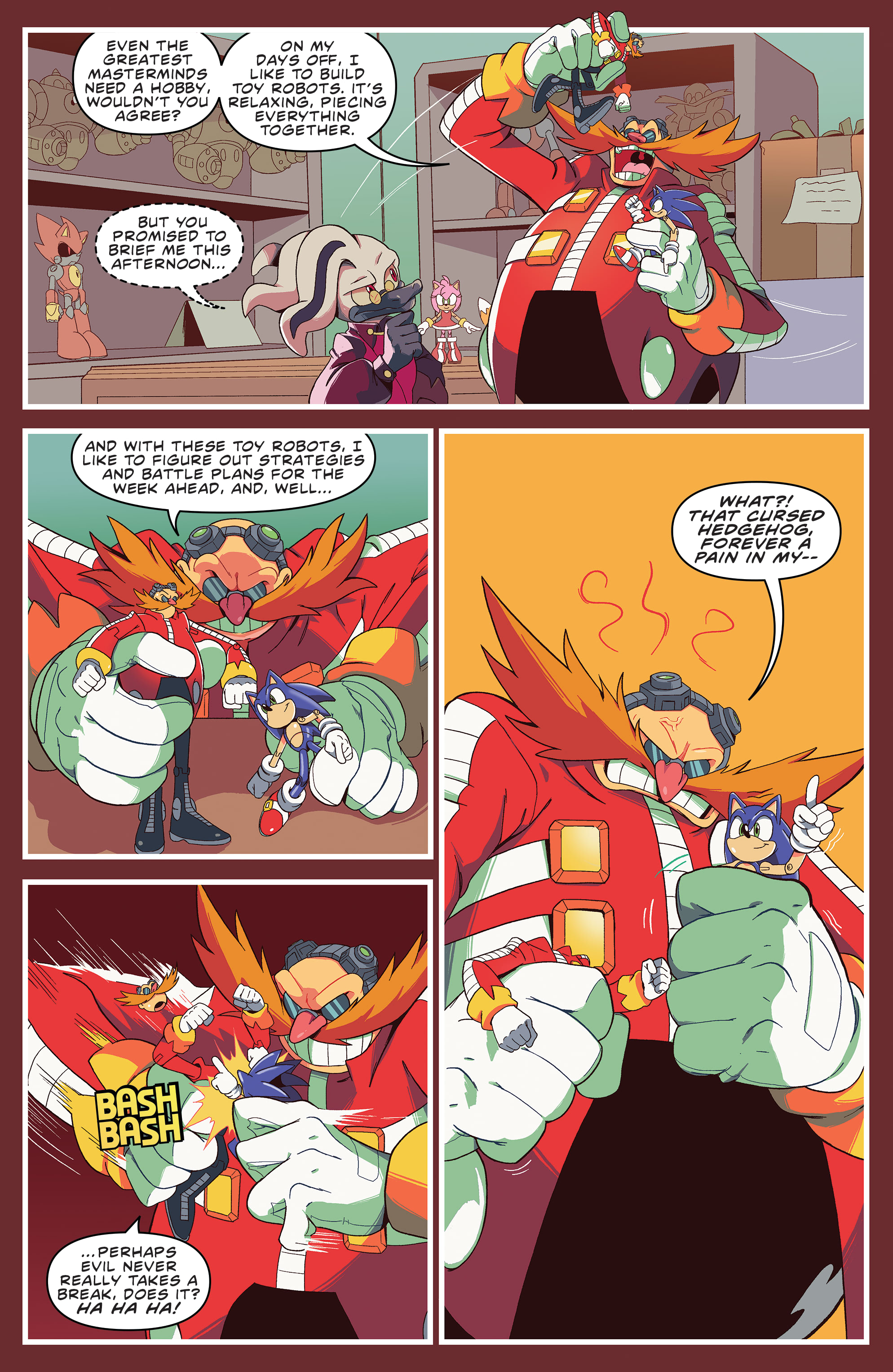 Read Sonic The Hedgehog (2018-) Manga Online