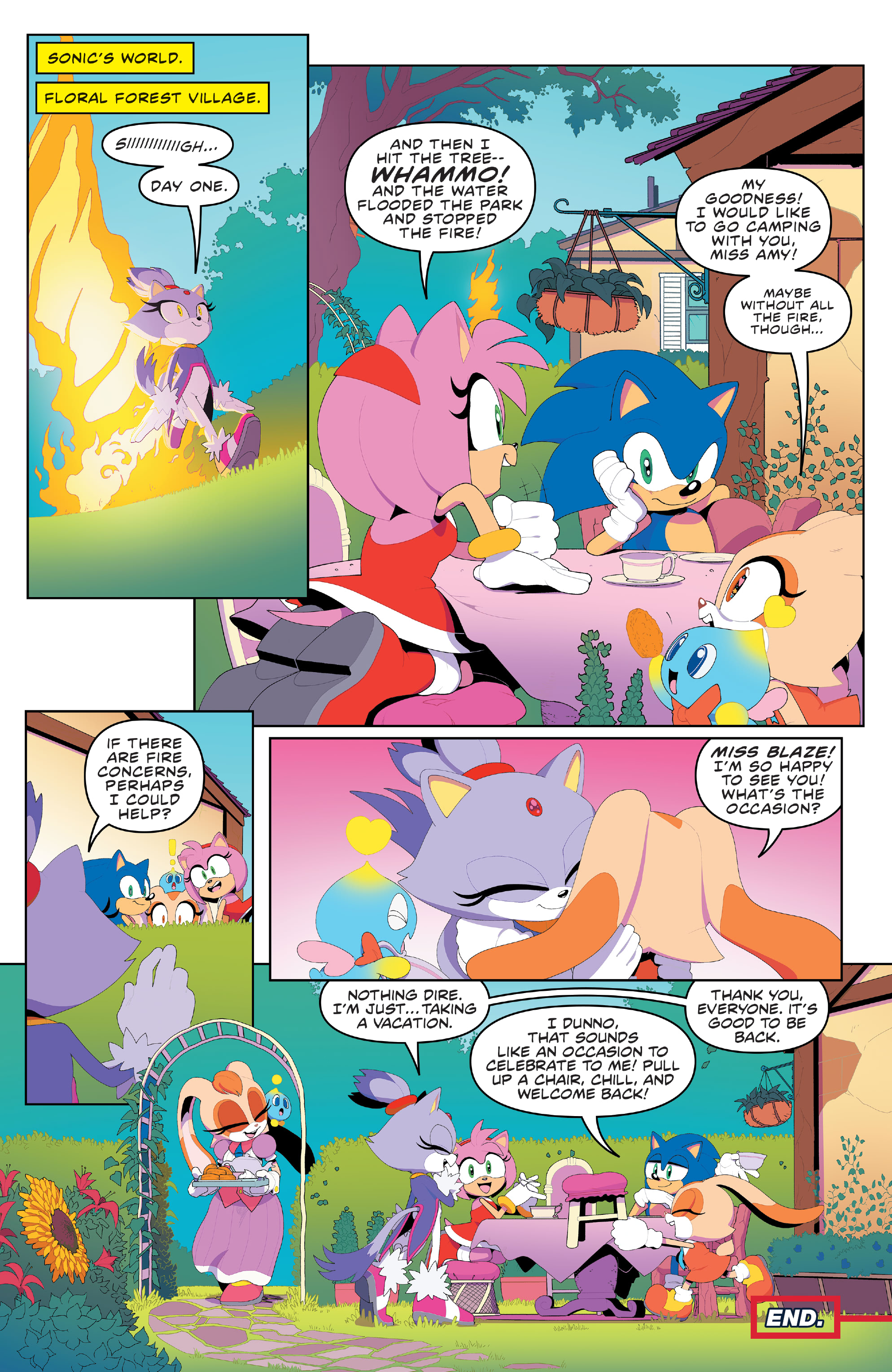 Read Sonic The Hedgehog (2018-) Manga Online