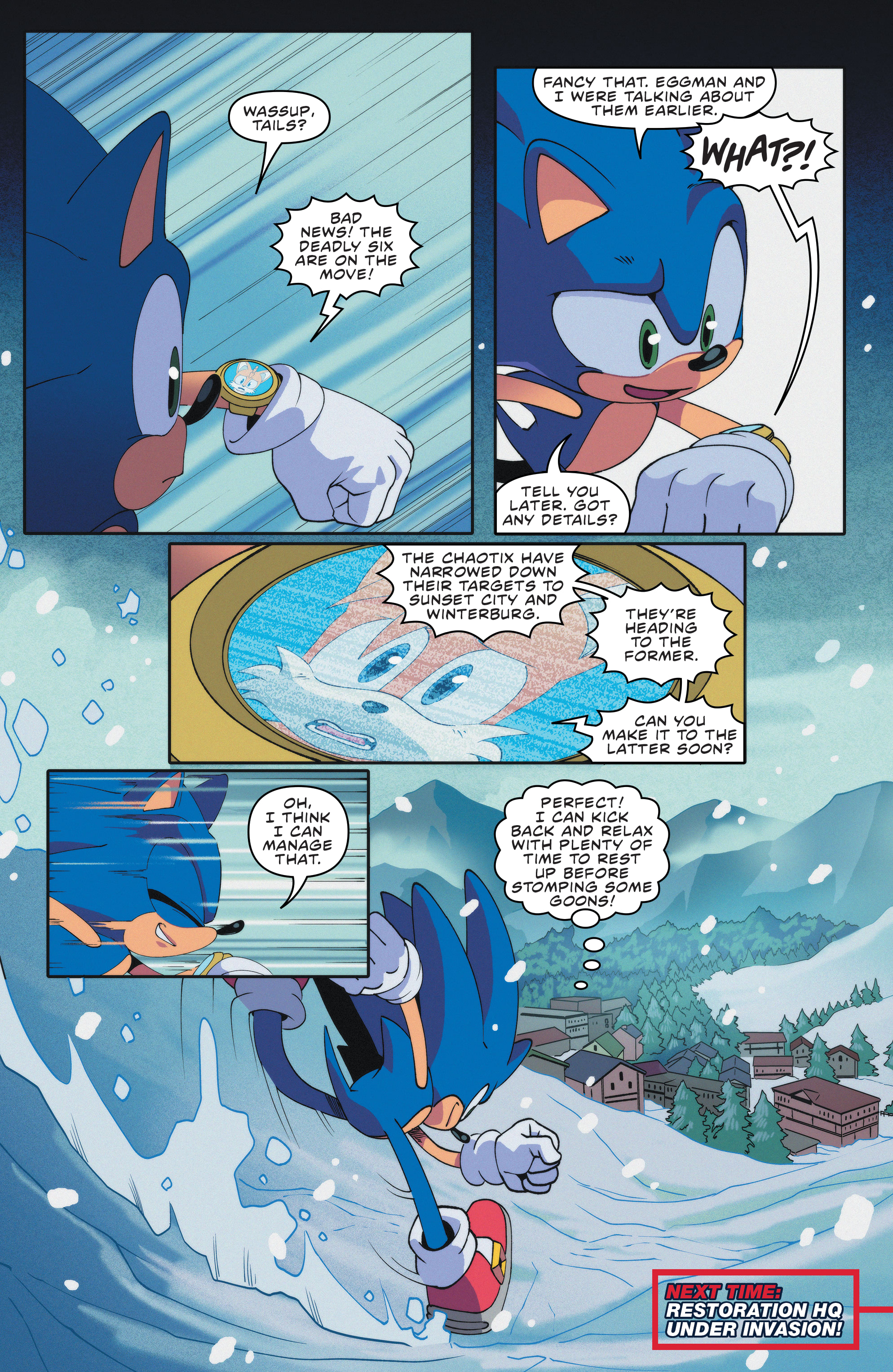 Read Sonic The Hedgehog (2018-) Manga Online