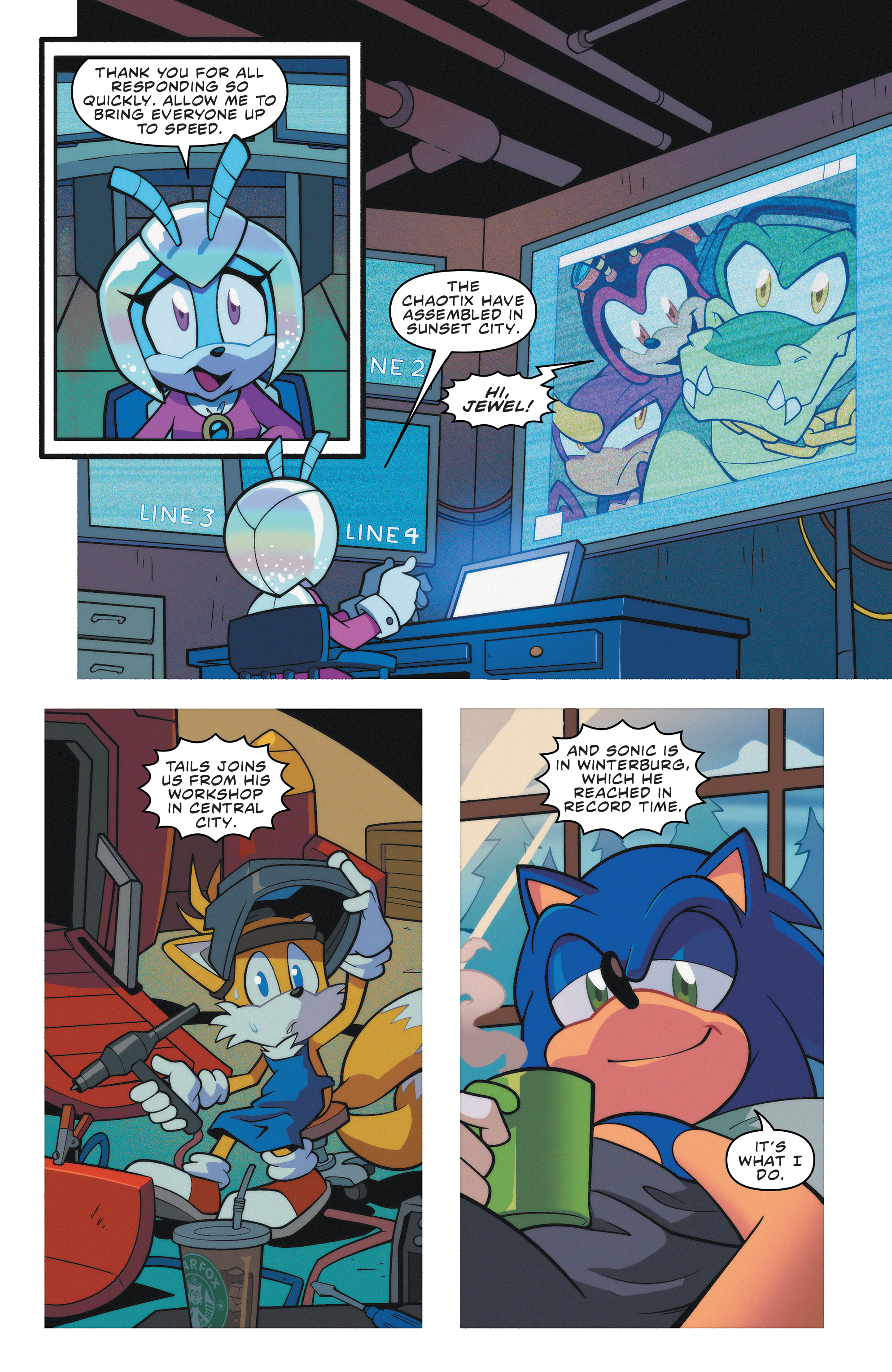 Read Sonic The Hedgehog (2018-) Manga Online