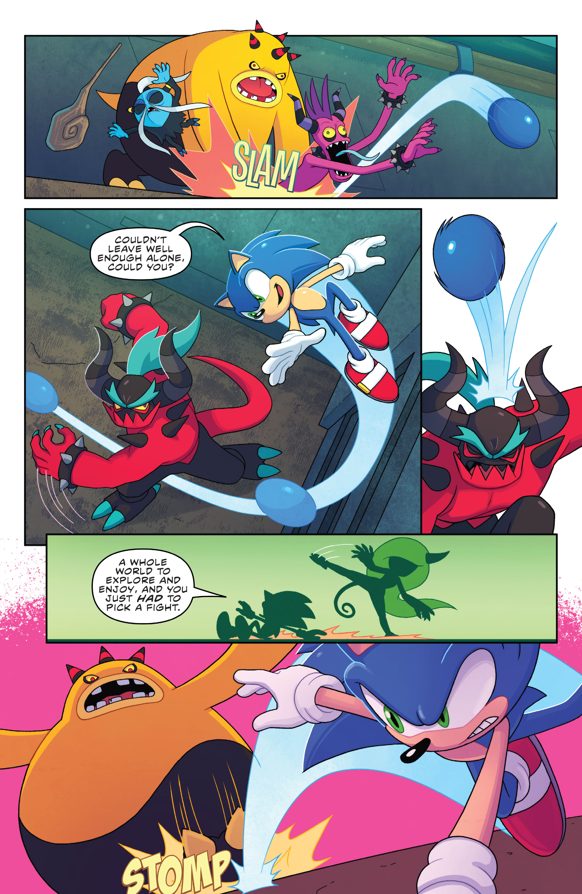 Read Sonic The Hedgehog (2018-) Manga Online
