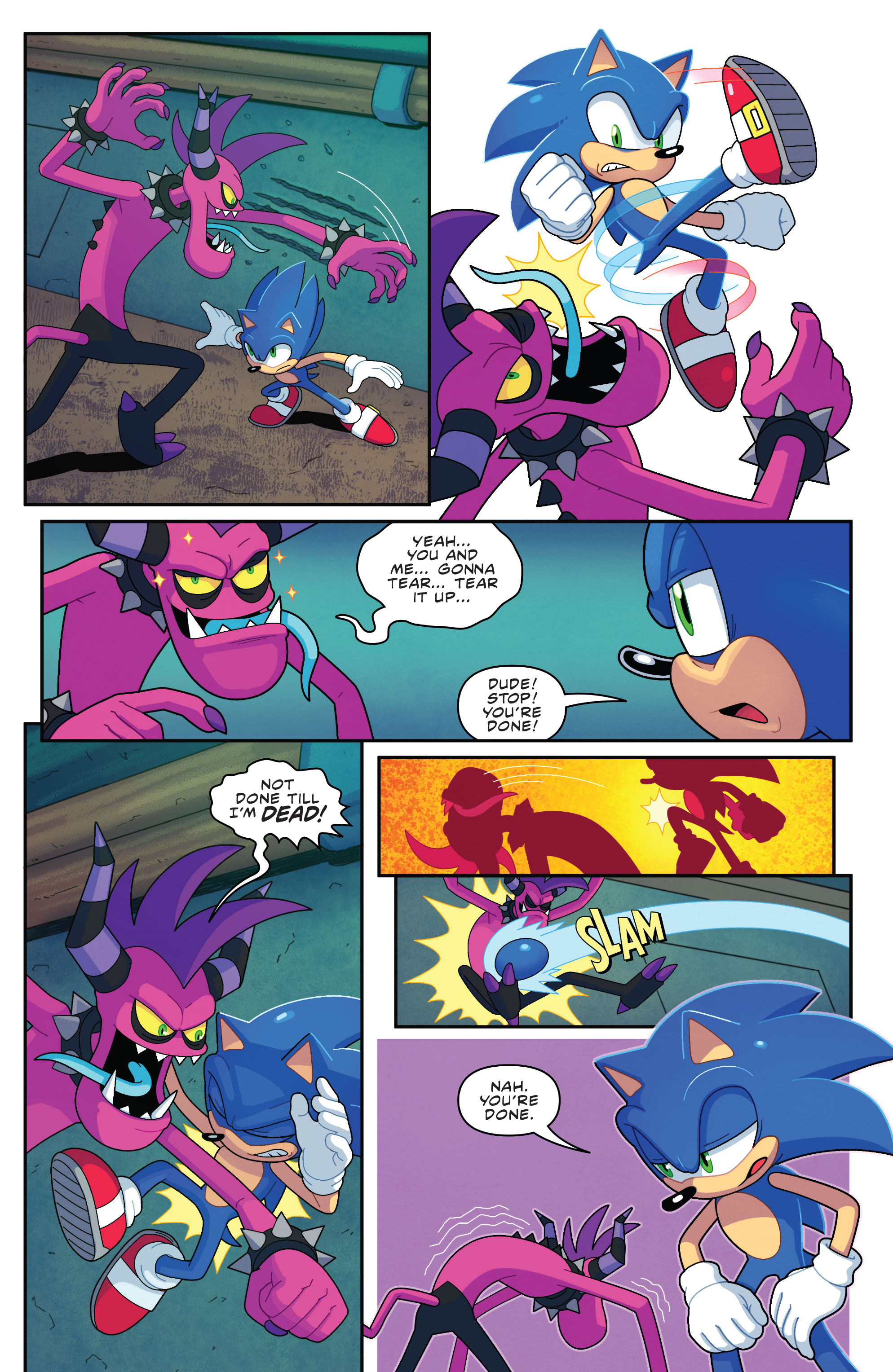 Read Sonic The Hedgehog (2018-) Manga Online
