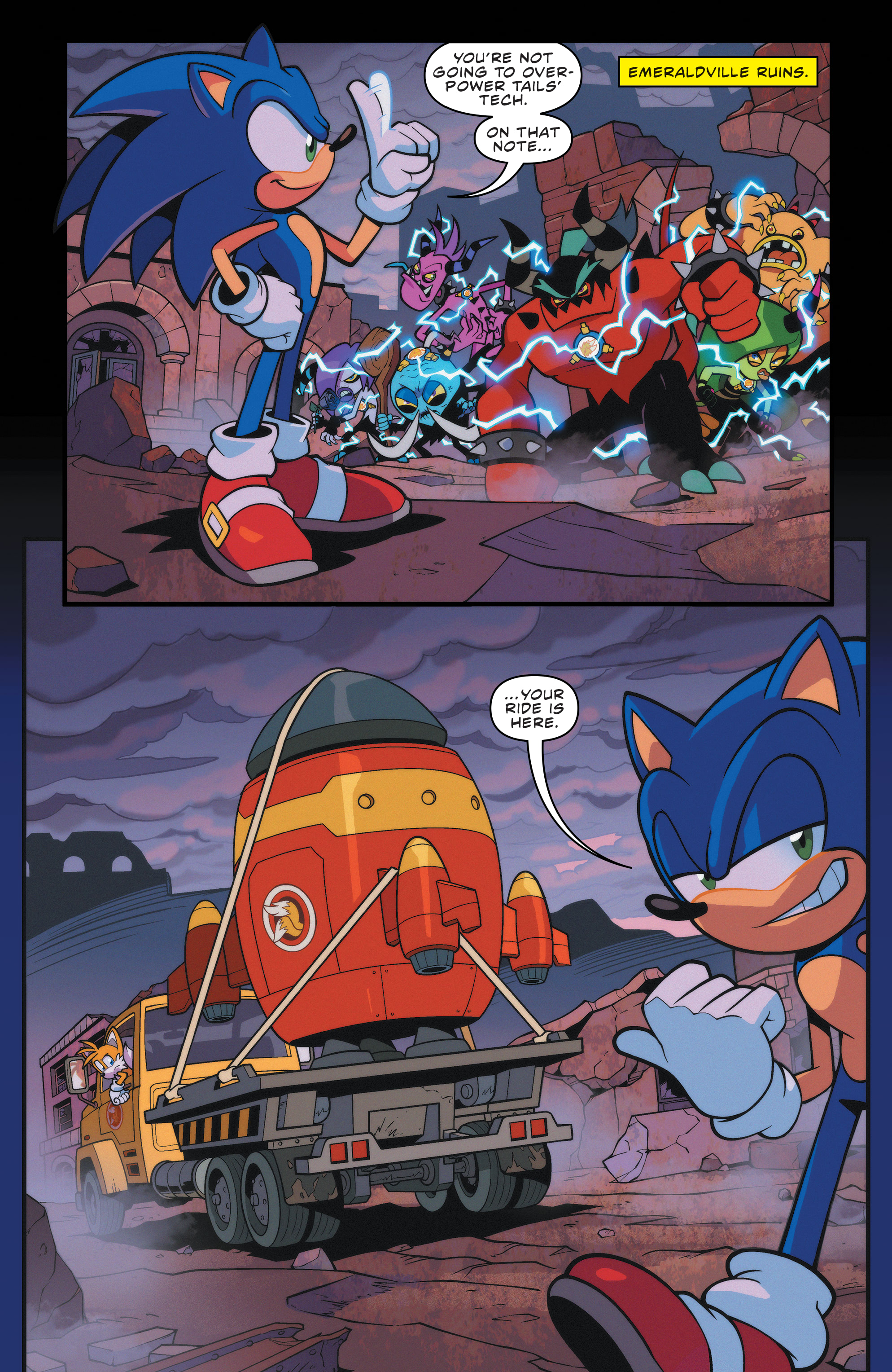 Read Sonic The Hedgehog (2018-) Manga Online