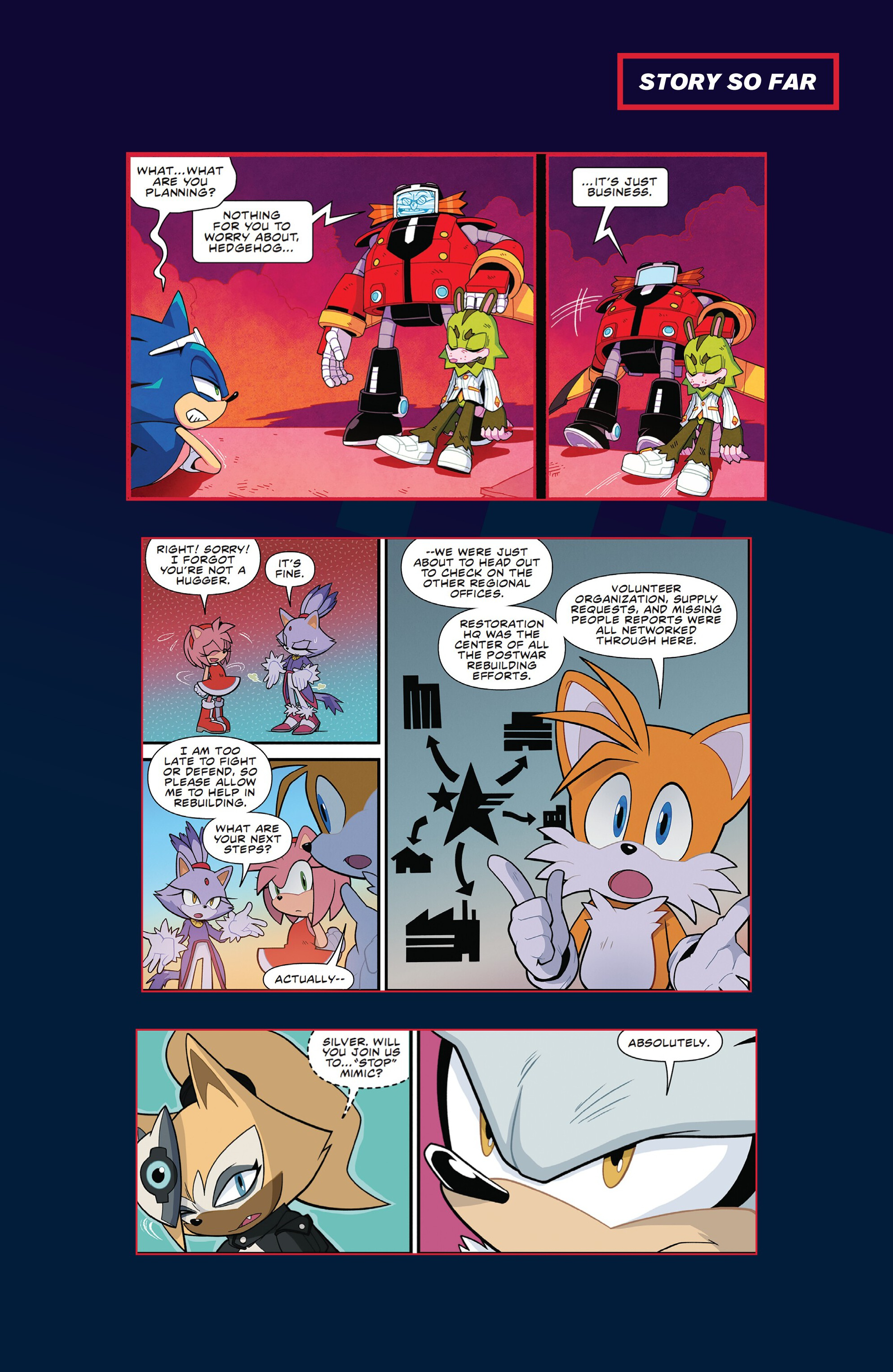 Read Sonic The Hedgehog (2018-) Manga Online