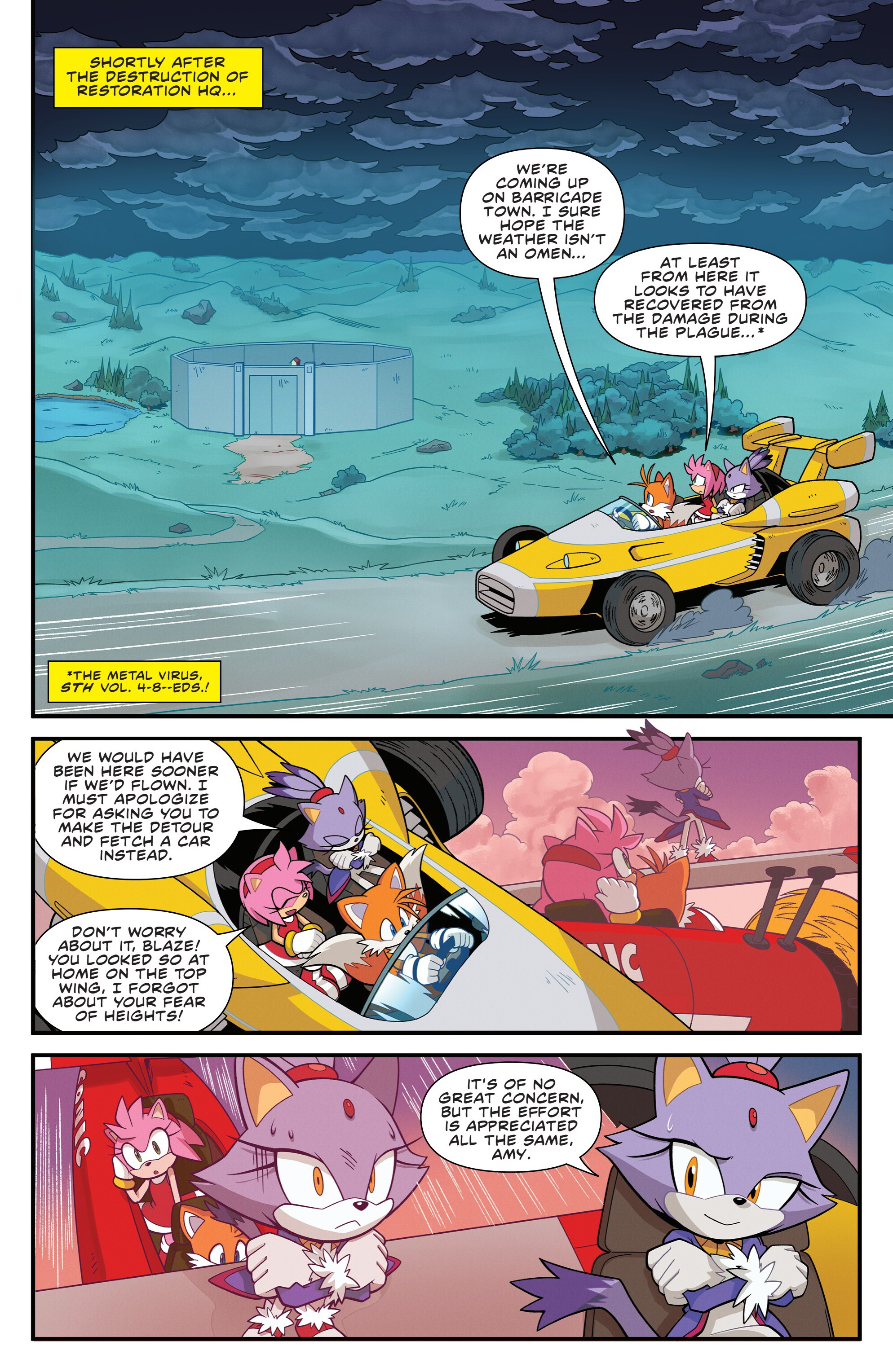 Read Sonic The Hedgehog (2018-) Manga Online