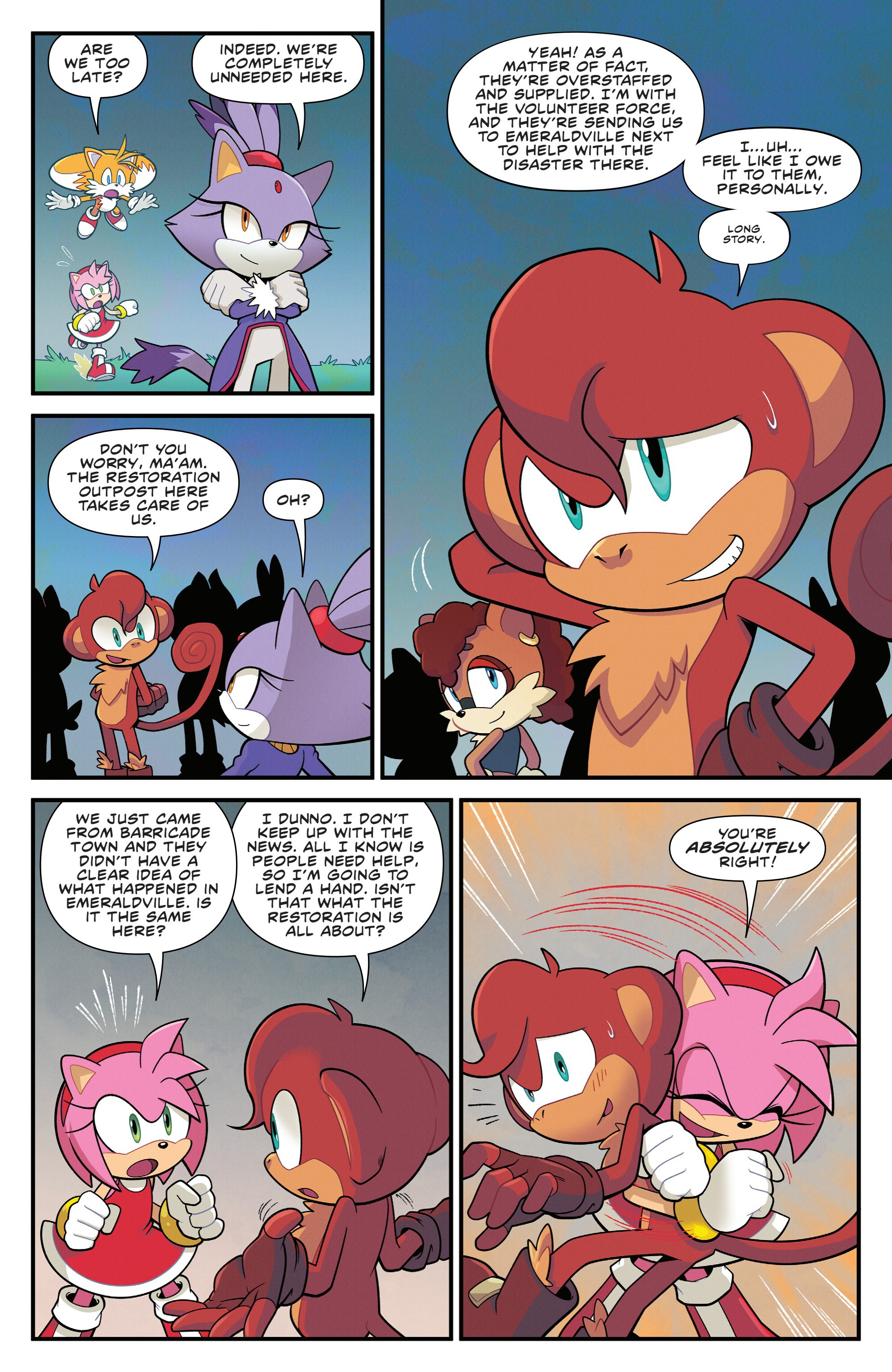 Read Sonic The Hedgehog (2018-) Manga Online