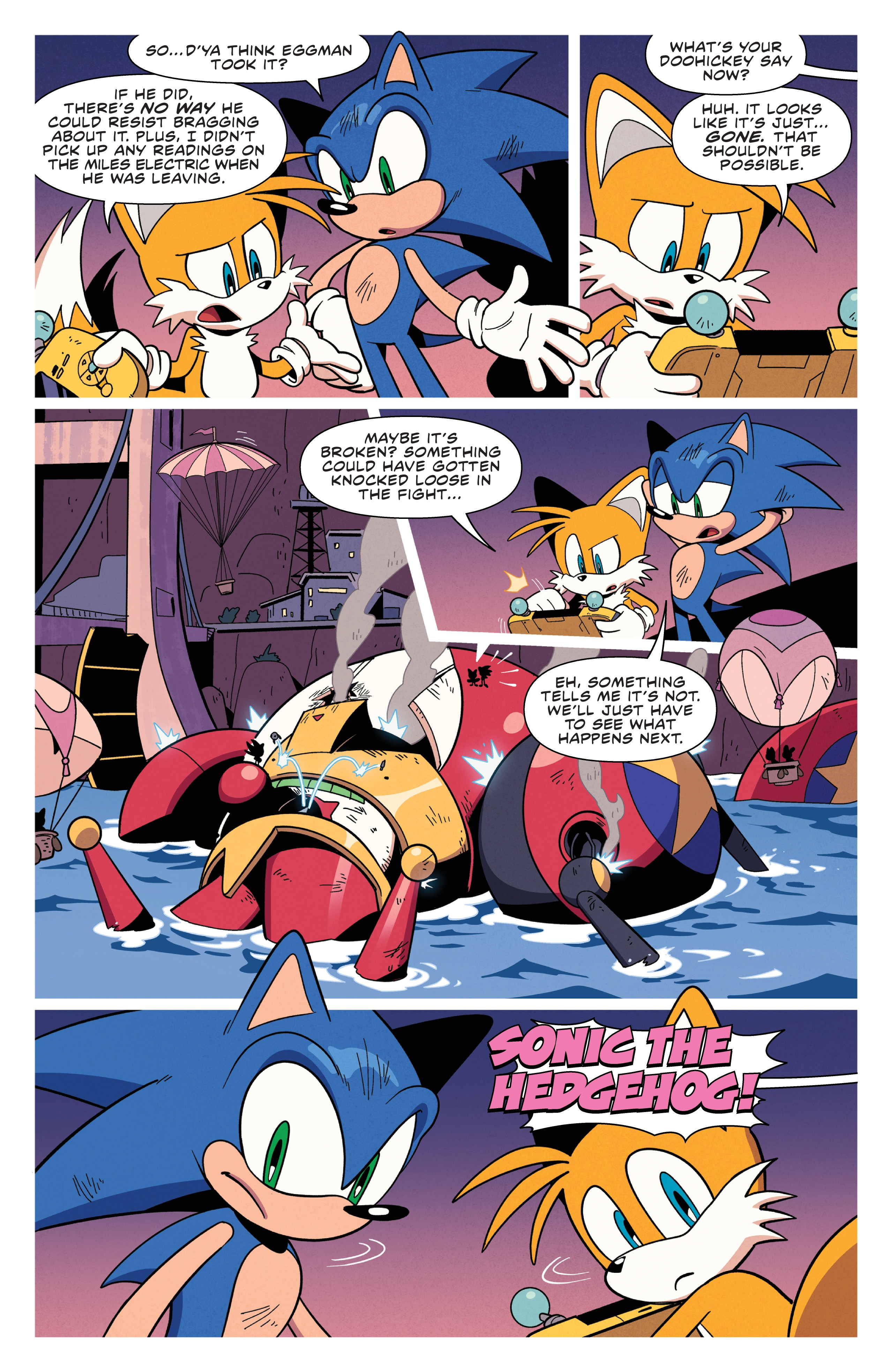 Read Sonic The Hedgehog (2018-) Manga Online