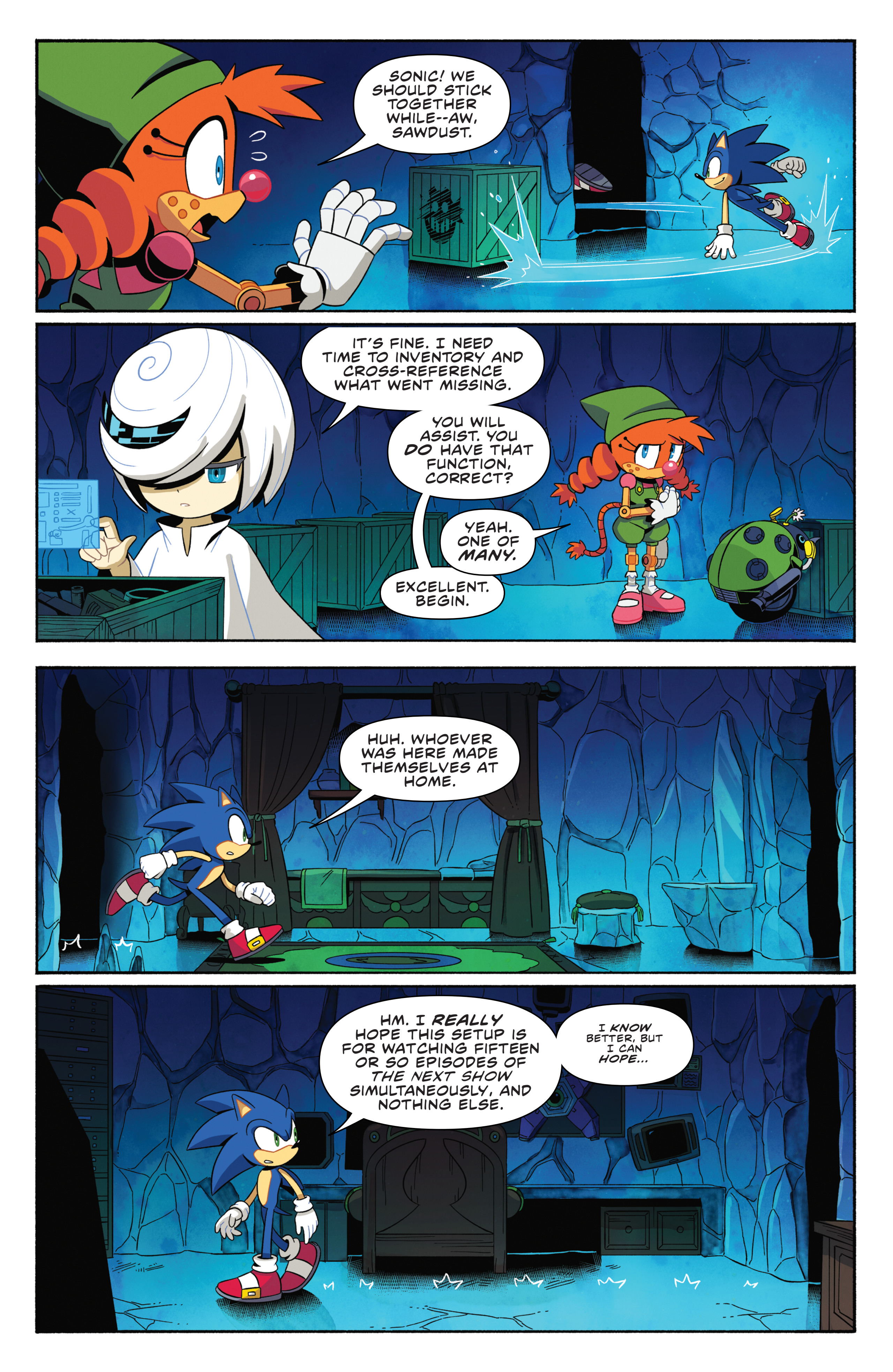 Read Sonic The Hedgehog (2018-) Manga Online