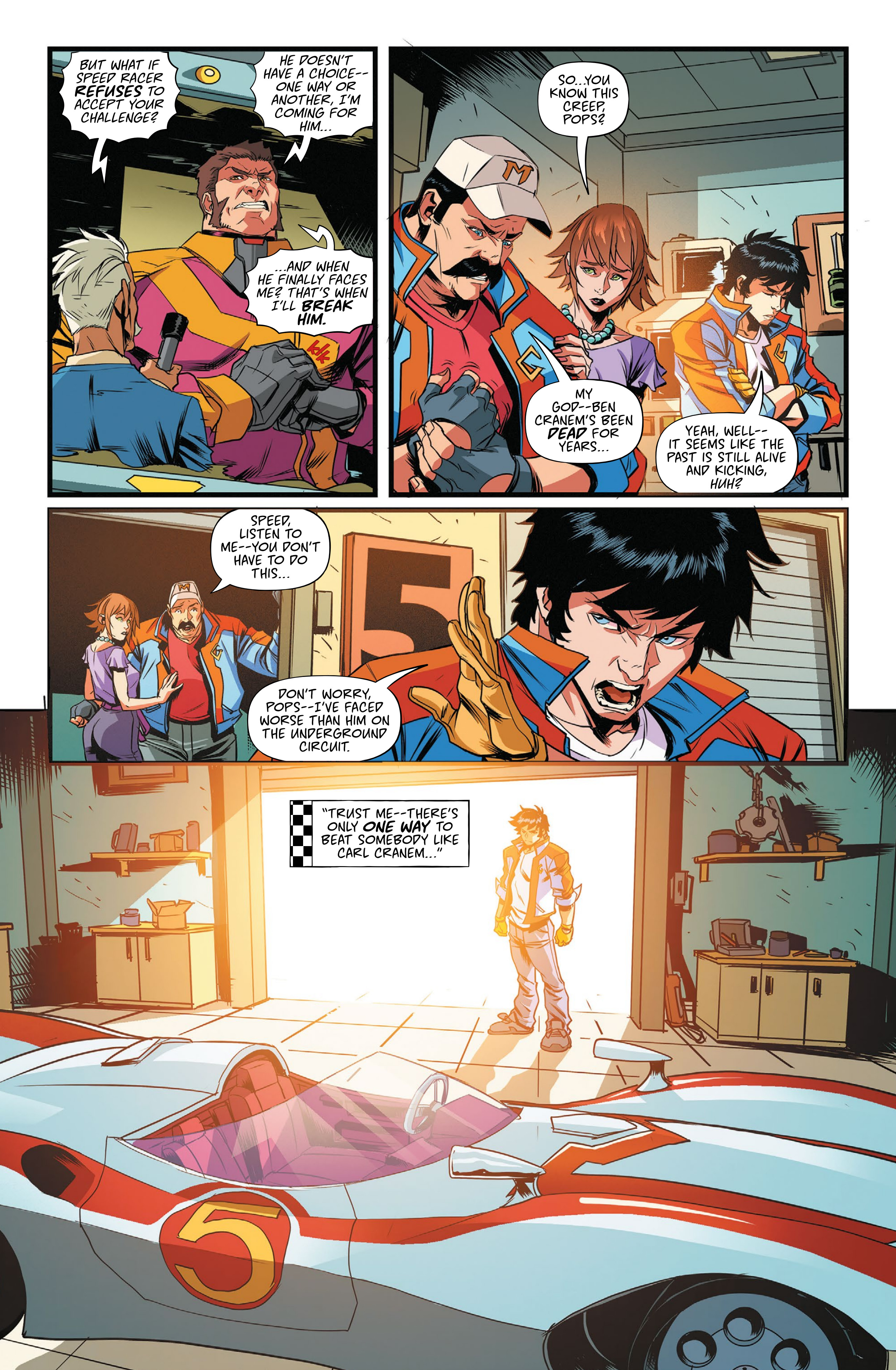 Read Speed Racer Manga Online