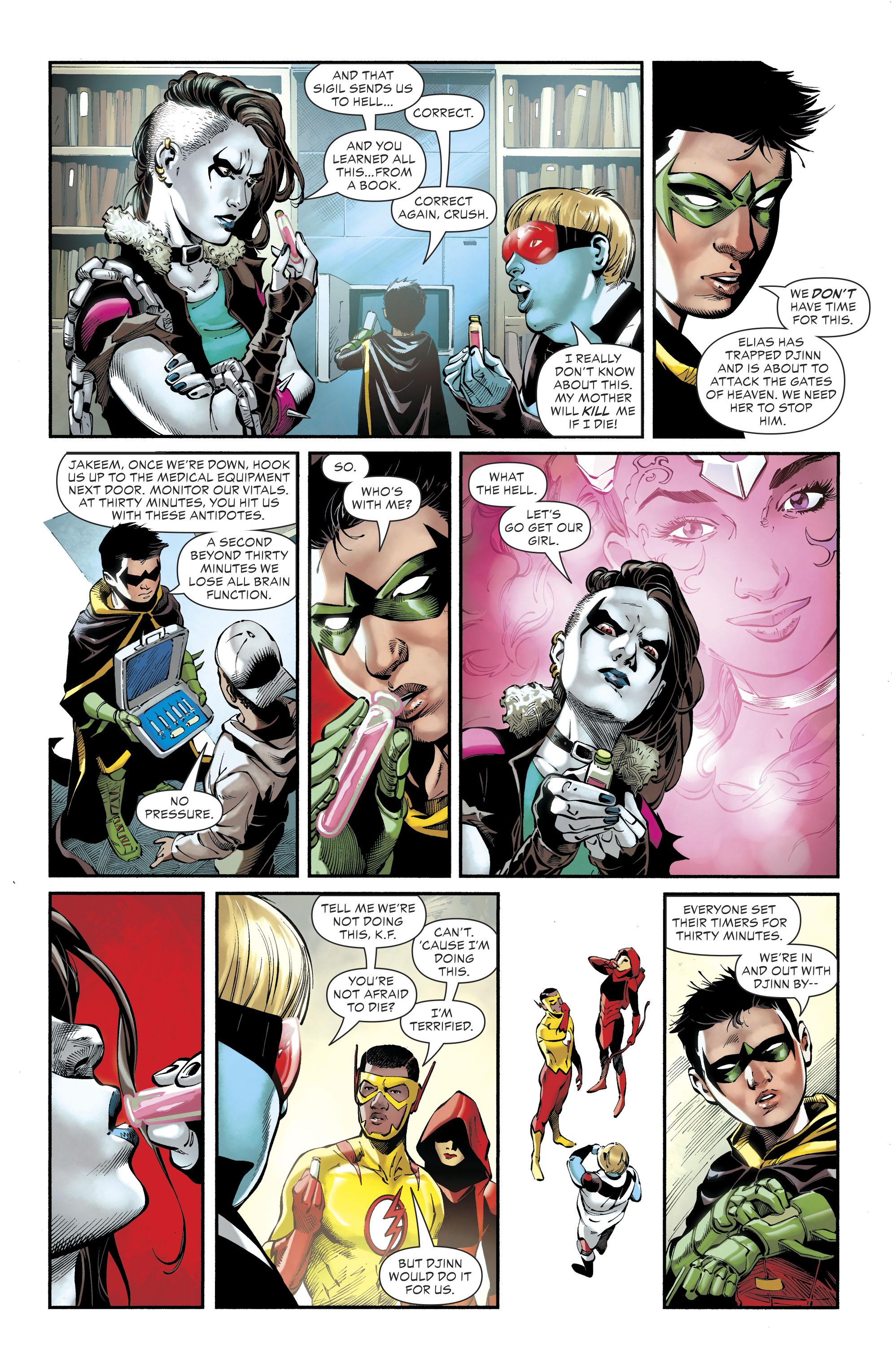 Read Teen Titans (2016-) Manga Online