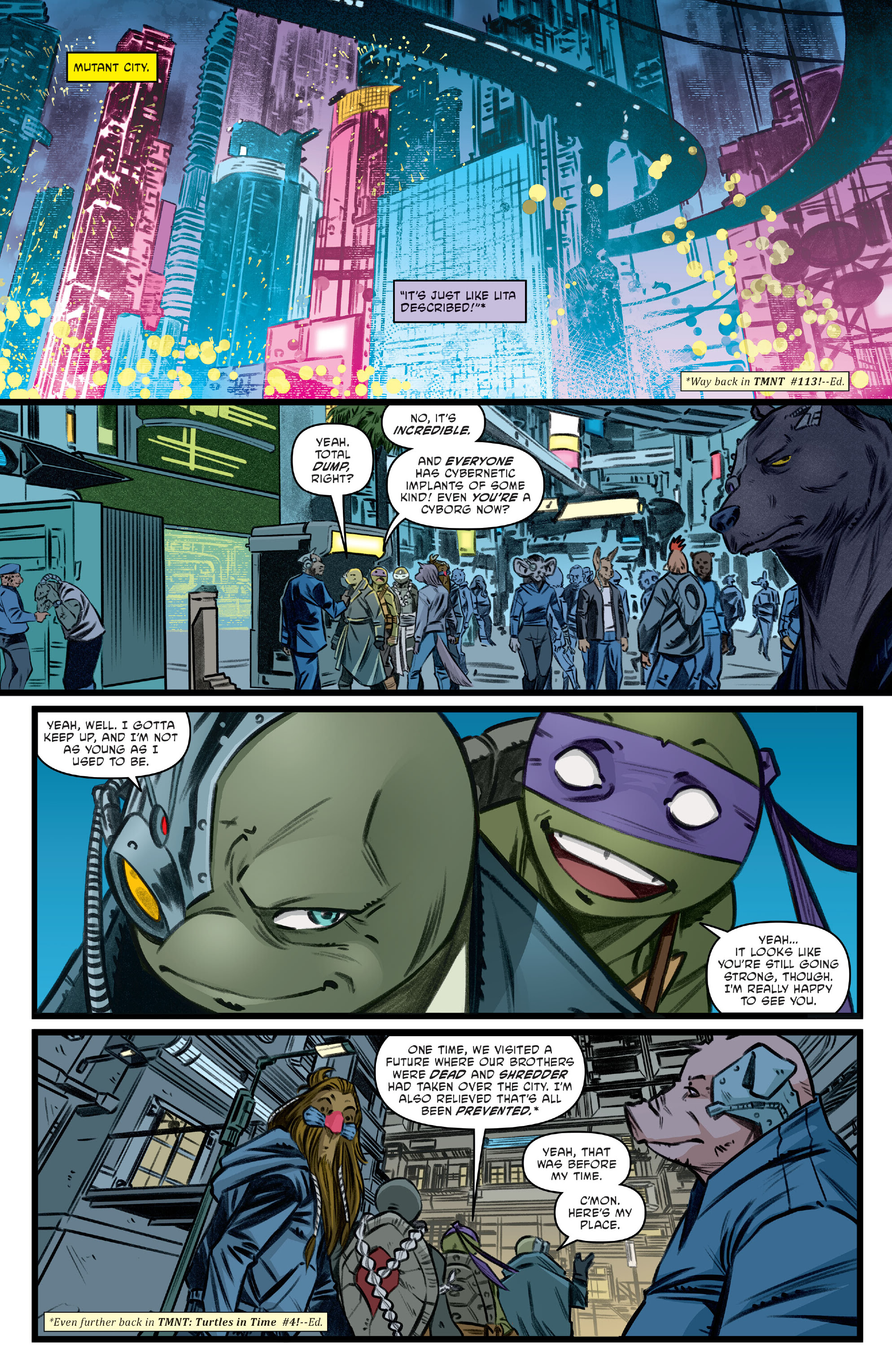 Read Teenage Mutant Ninja Turtles (2011-) Manga Online
