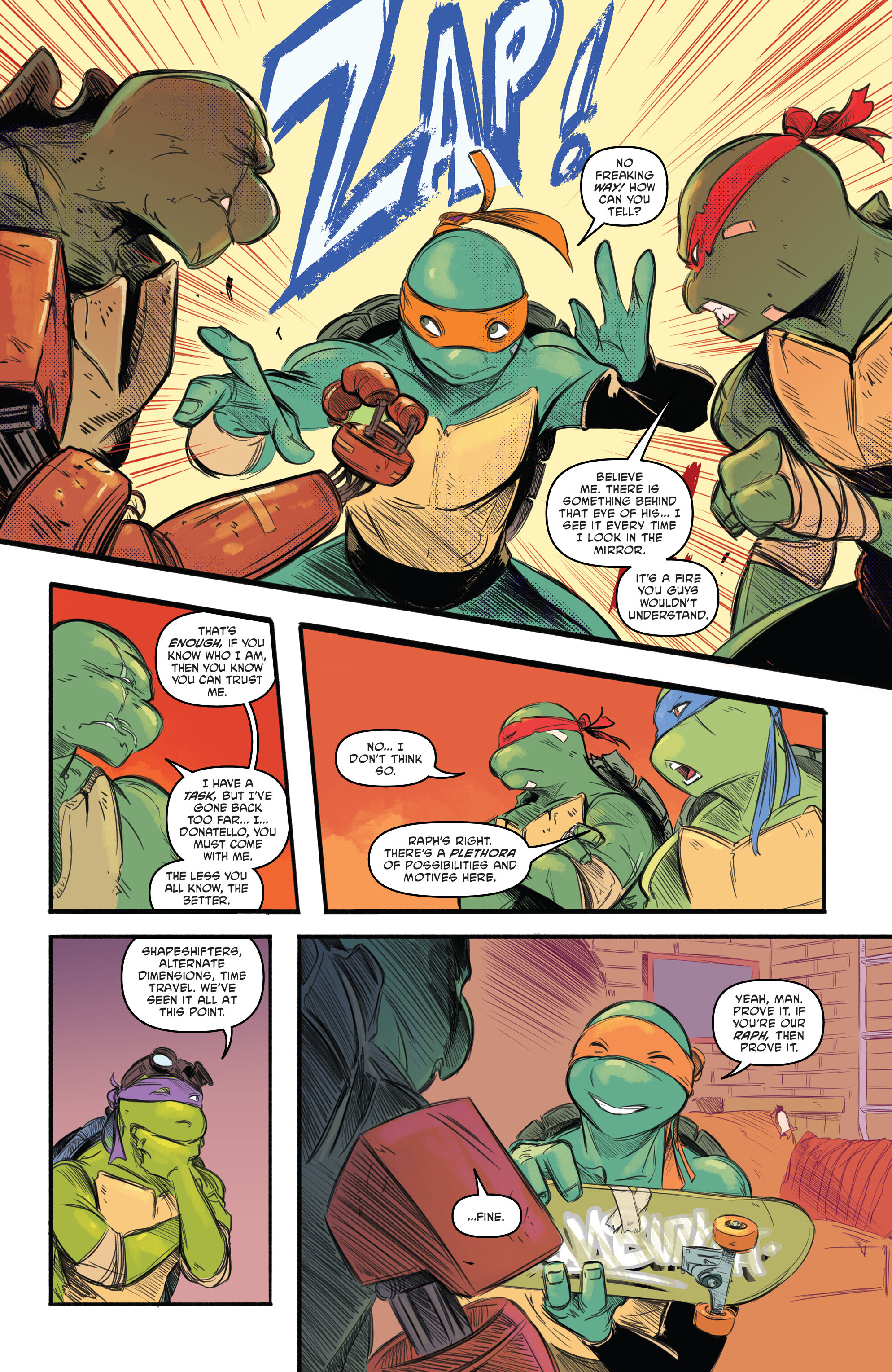 Read Teenage Mutant Ninja Turtles (2011-) Manga Online