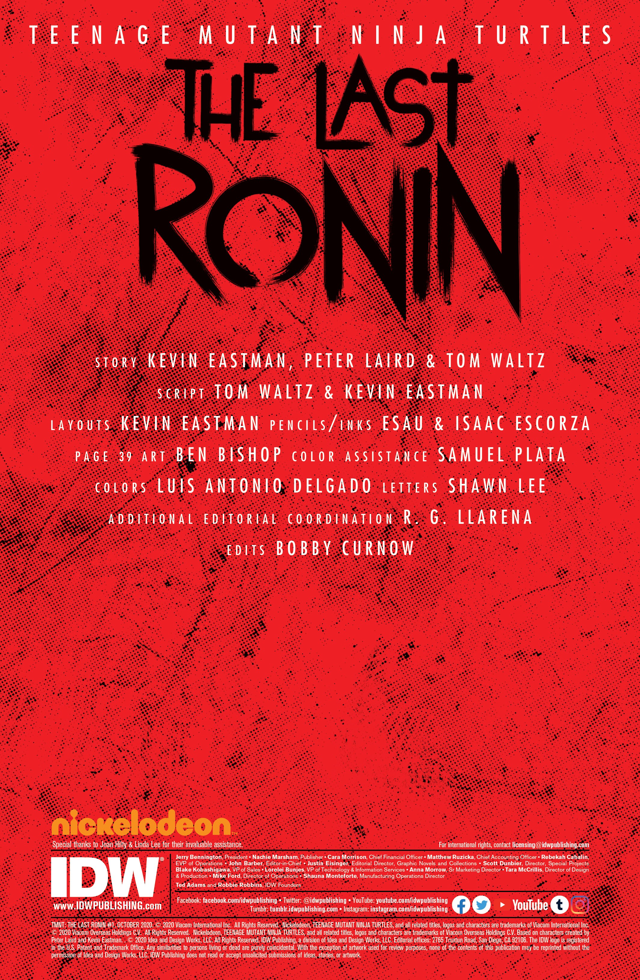 Read Teenage Mutant Ninja Turtles_ The Last Ronin (2020-) Manga Online