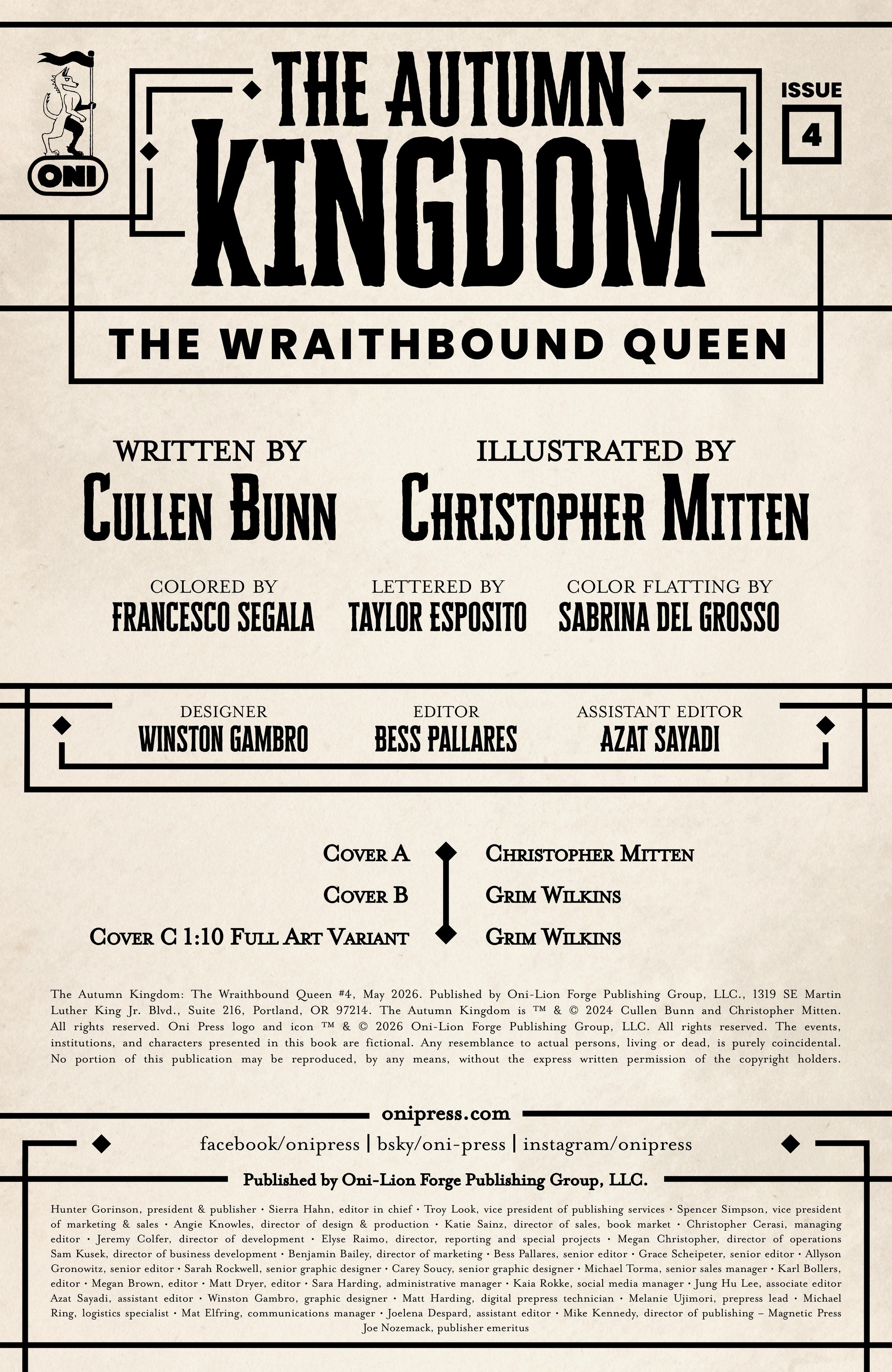 Read The Autumn Kingdom - The Wraithbound Queen Manga Online