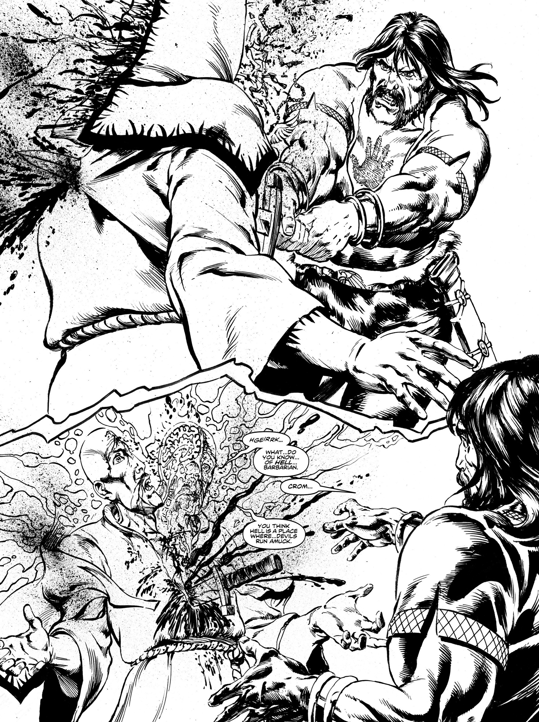 Read The Savage Sword of Conan Manga Online