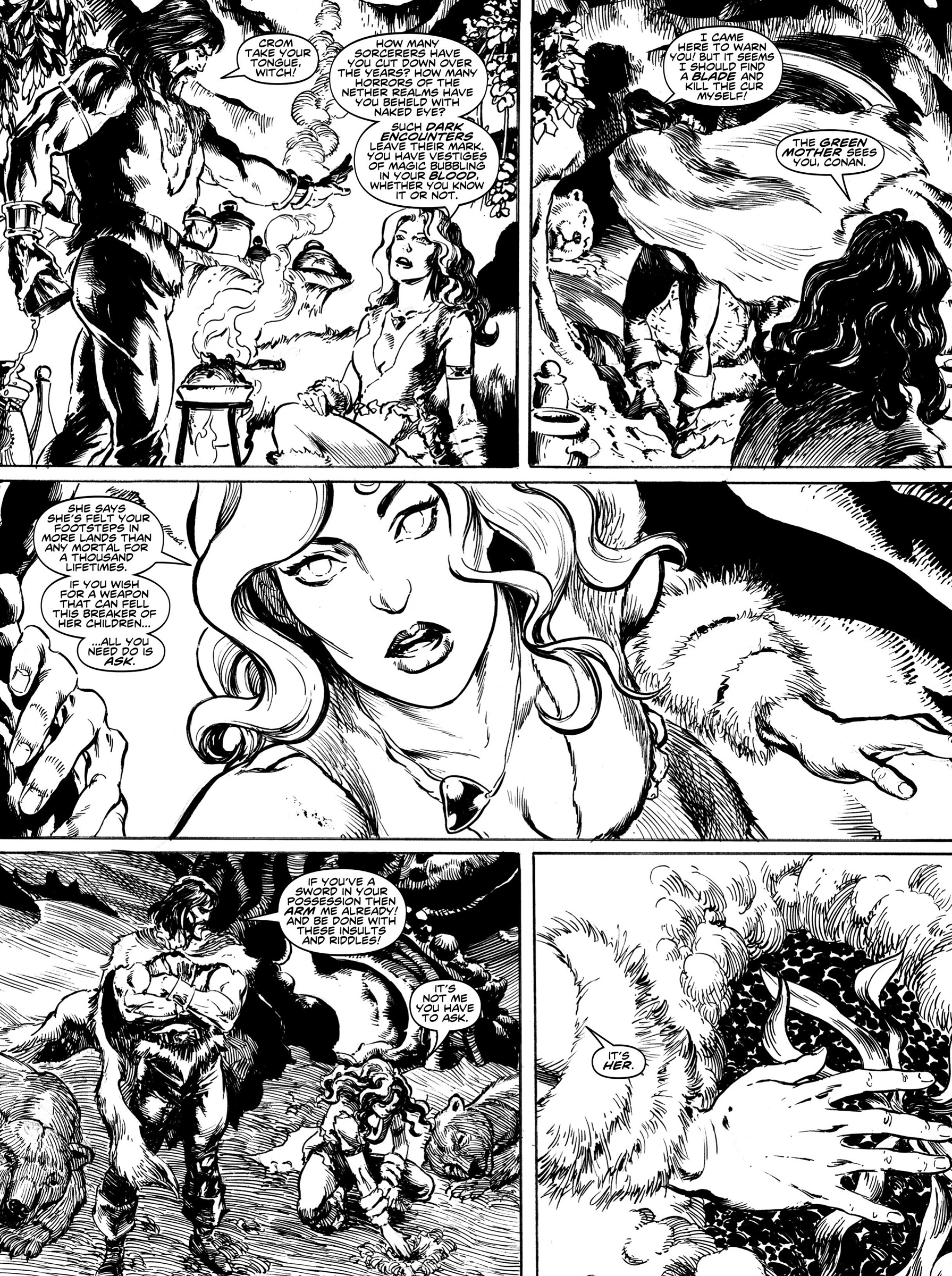 Read The Savage Sword of Conan Manga Online