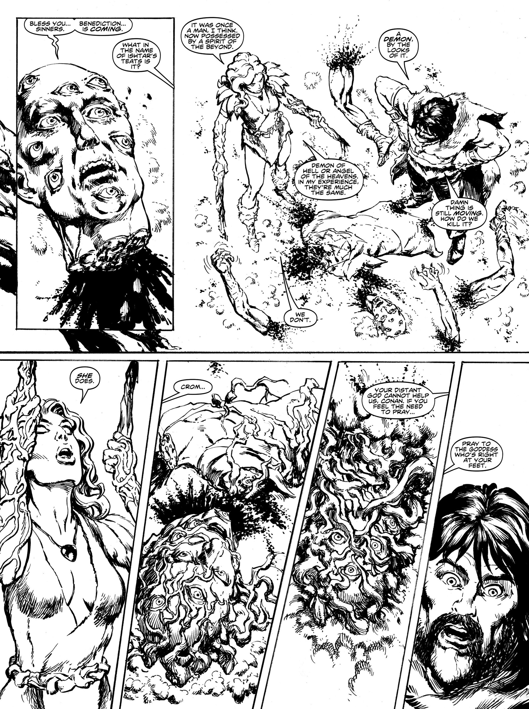 Read The Savage Sword of Conan Manga Online