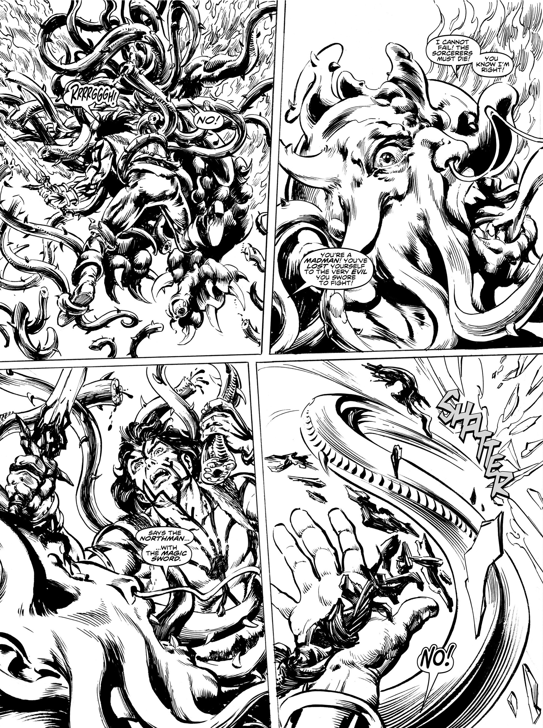 Read The Savage Sword of Conan Manga Online
